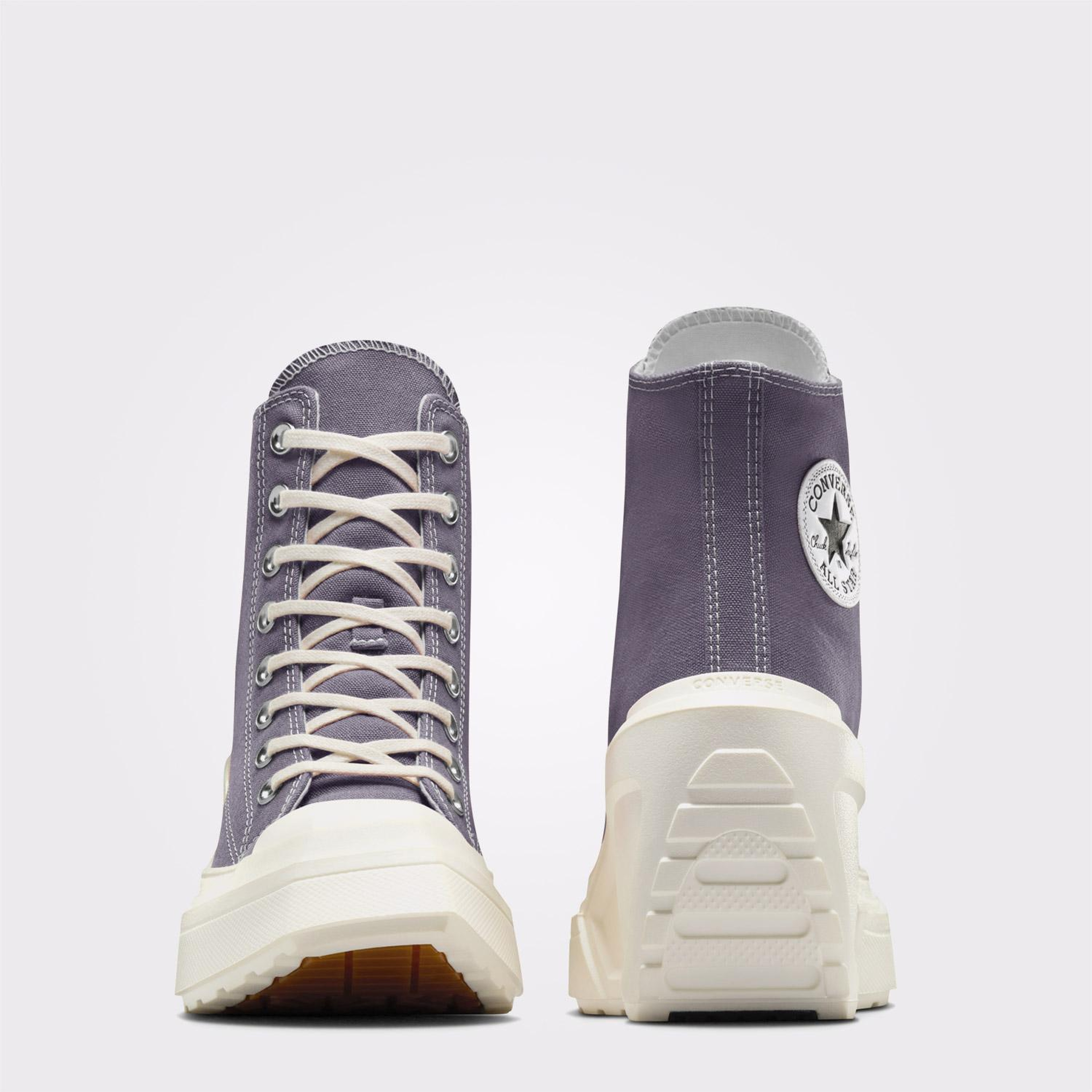 Converse Chuck 70 De Luxe Wedge Unisex Mor Platform Sneaker