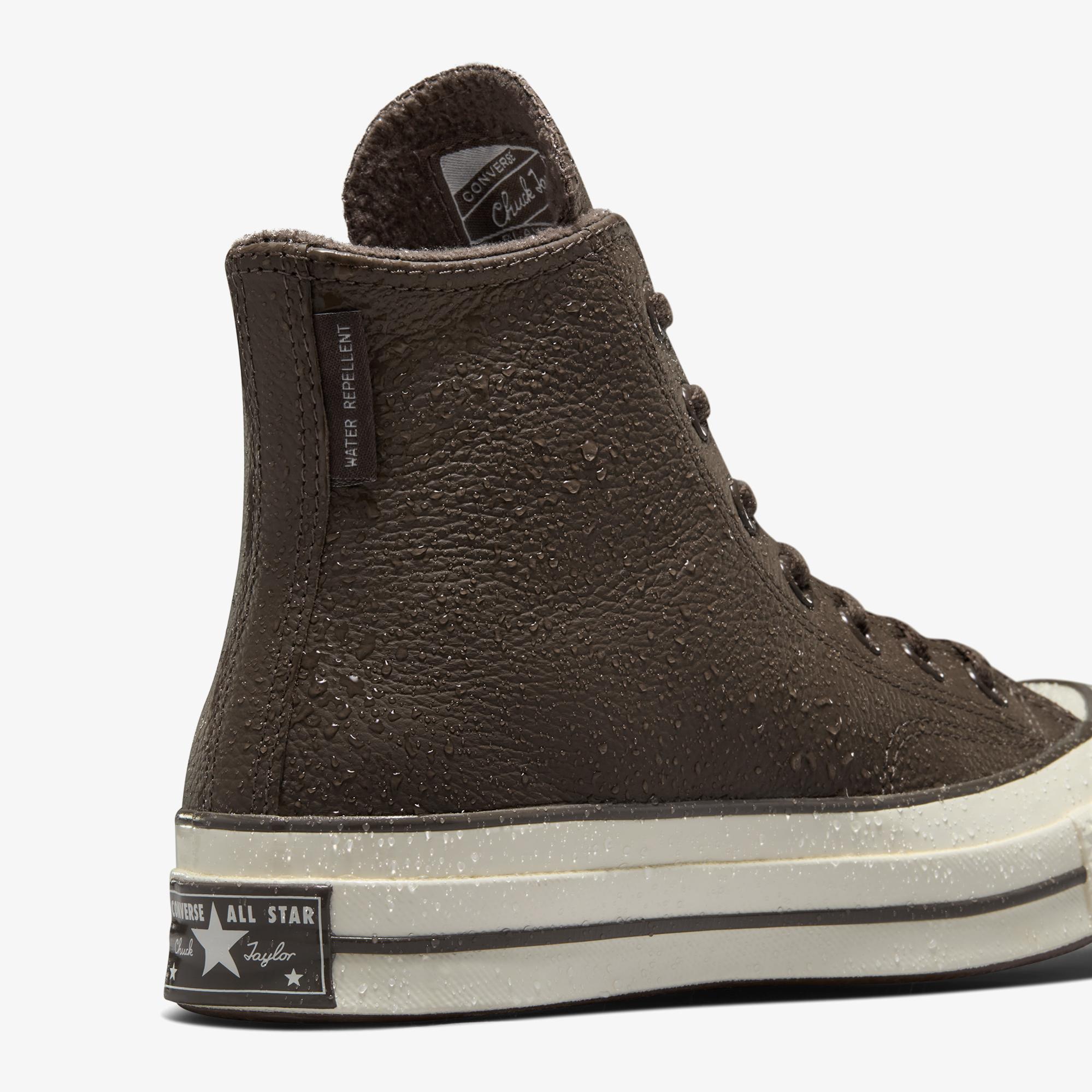 Converse Chuck 70 Unisex Kahverengi Deri Sneaker