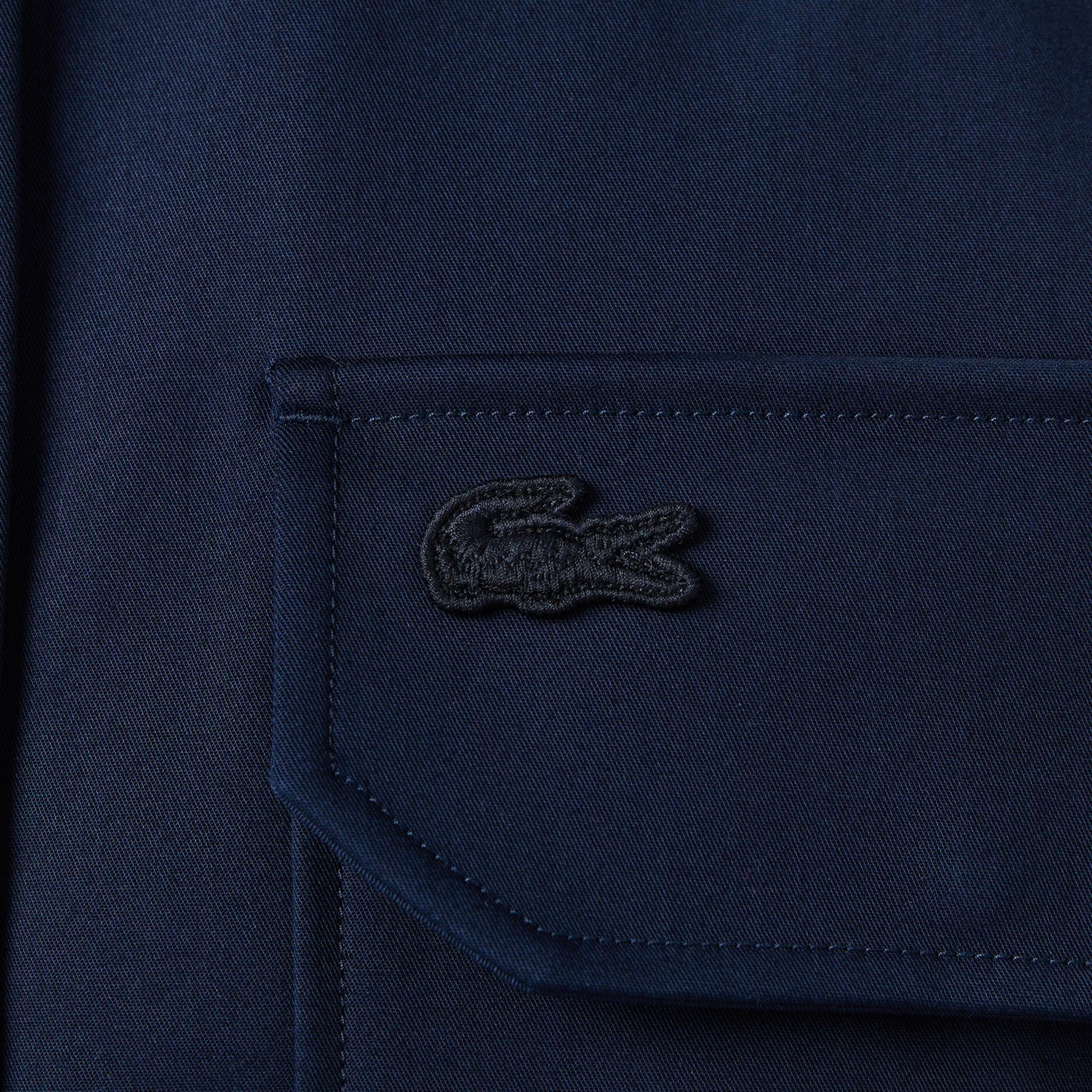 Lacoste Erkek Relaxed Fit Lacivert Gömlek