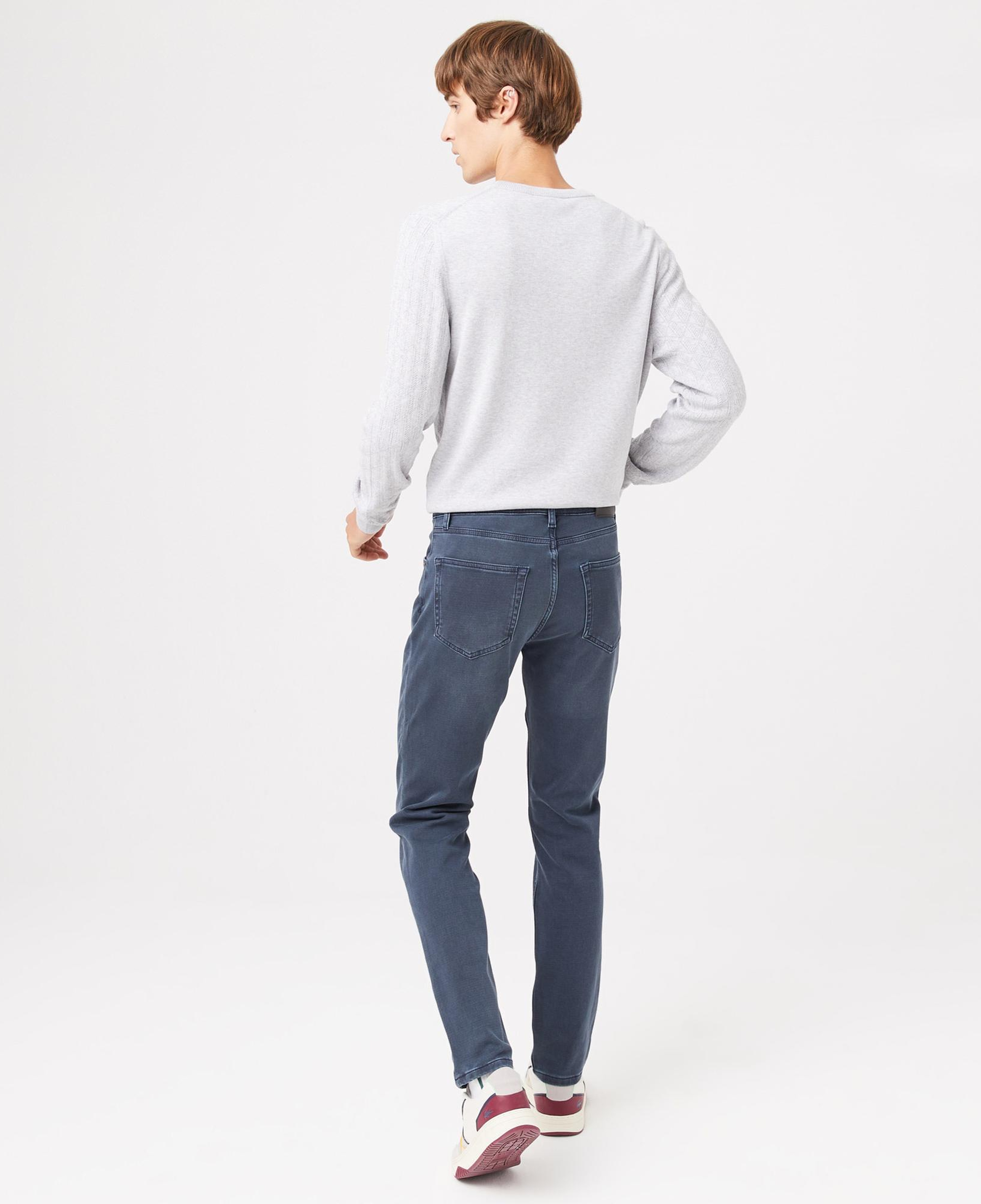 Lacoste Erkek Slim Fit Denim Lacivert Jean Pantolon