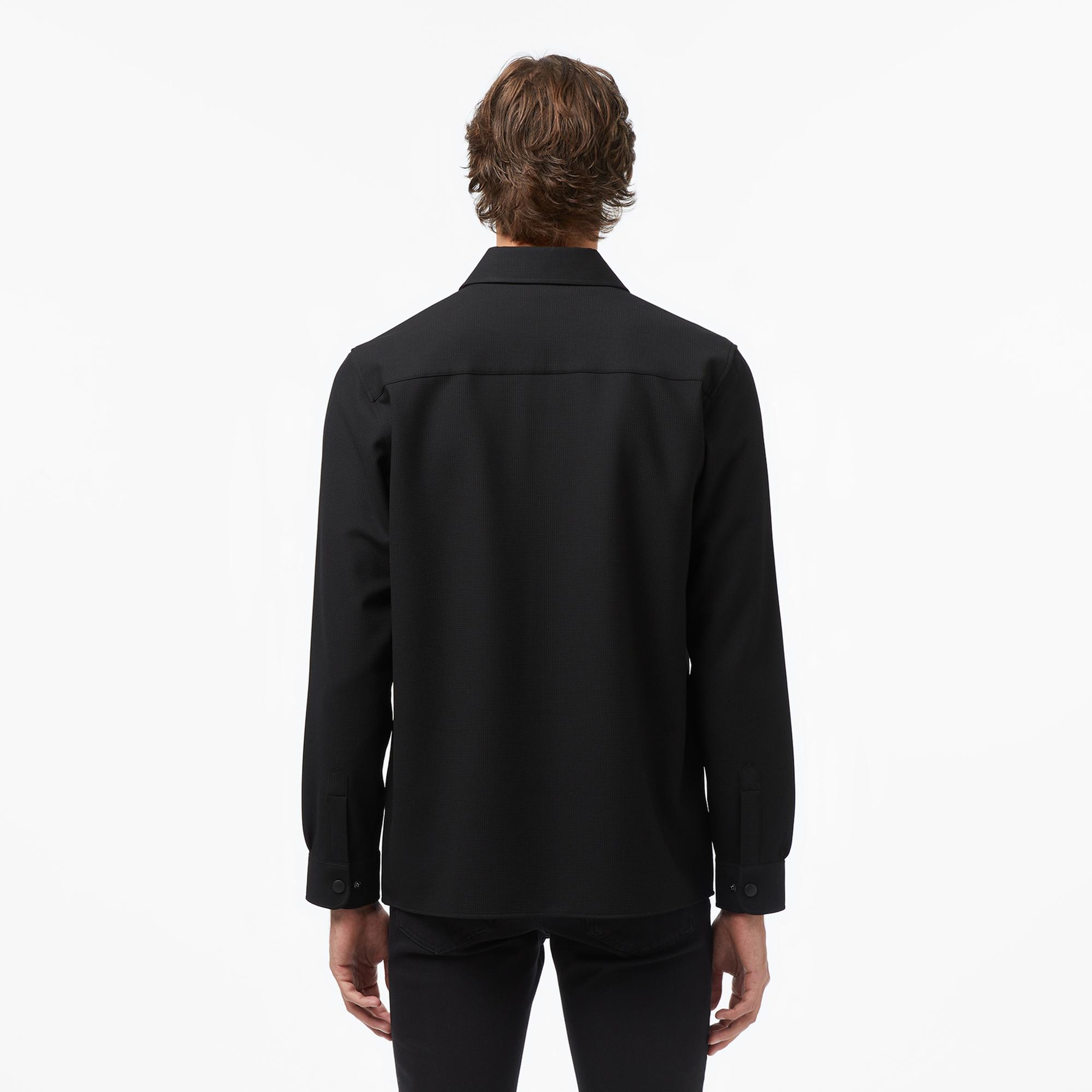 Lacoste Erkek Regular Fit Siyah Gömlek