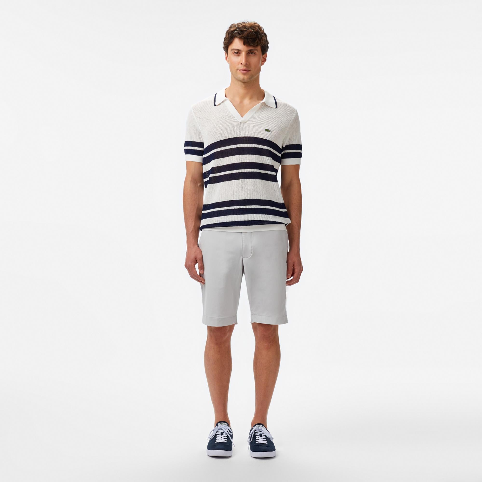 Lacoste Erkek Gri Bermuda Şort