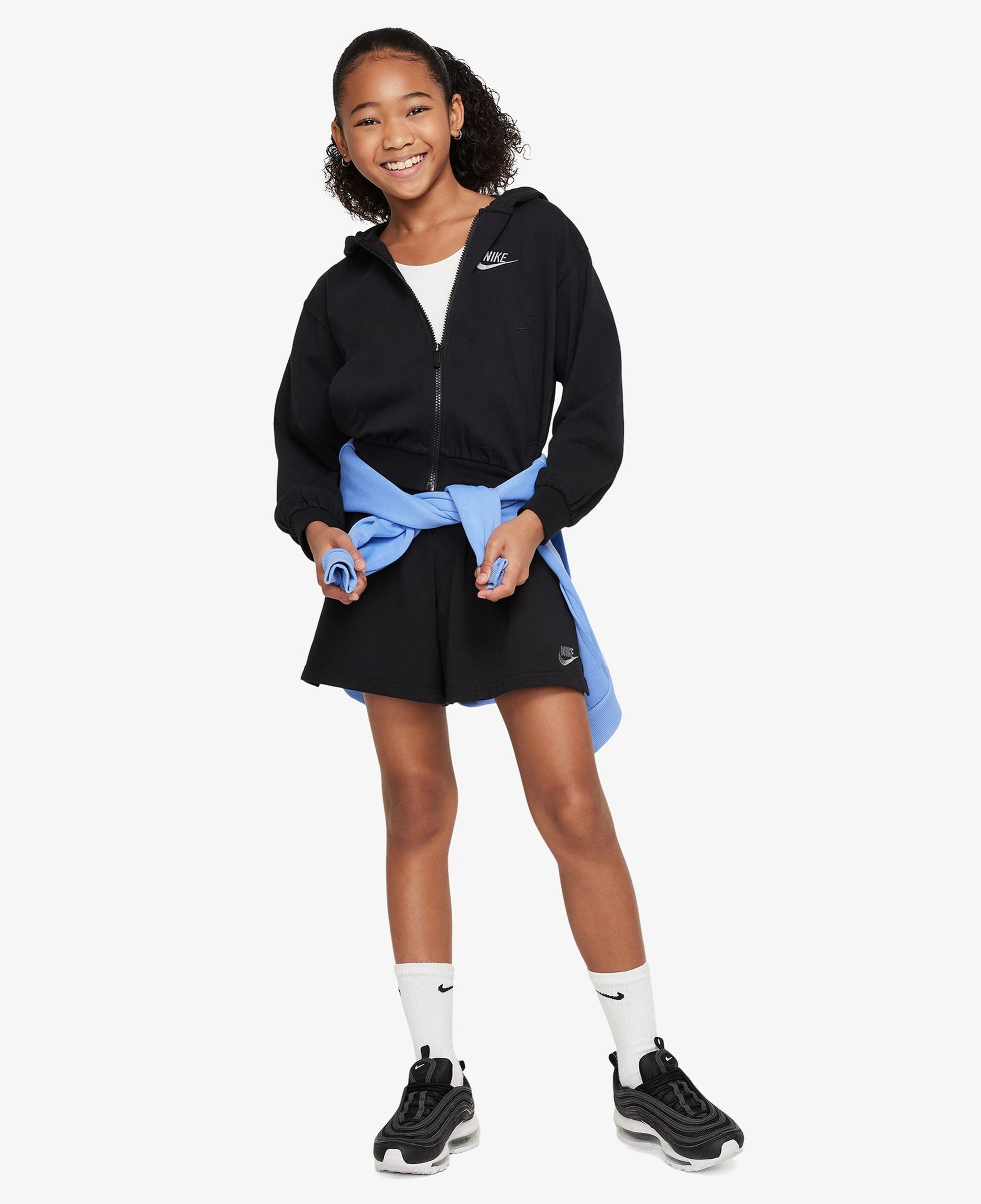 Nike Sportswear Çocuk Siyah Hoodie