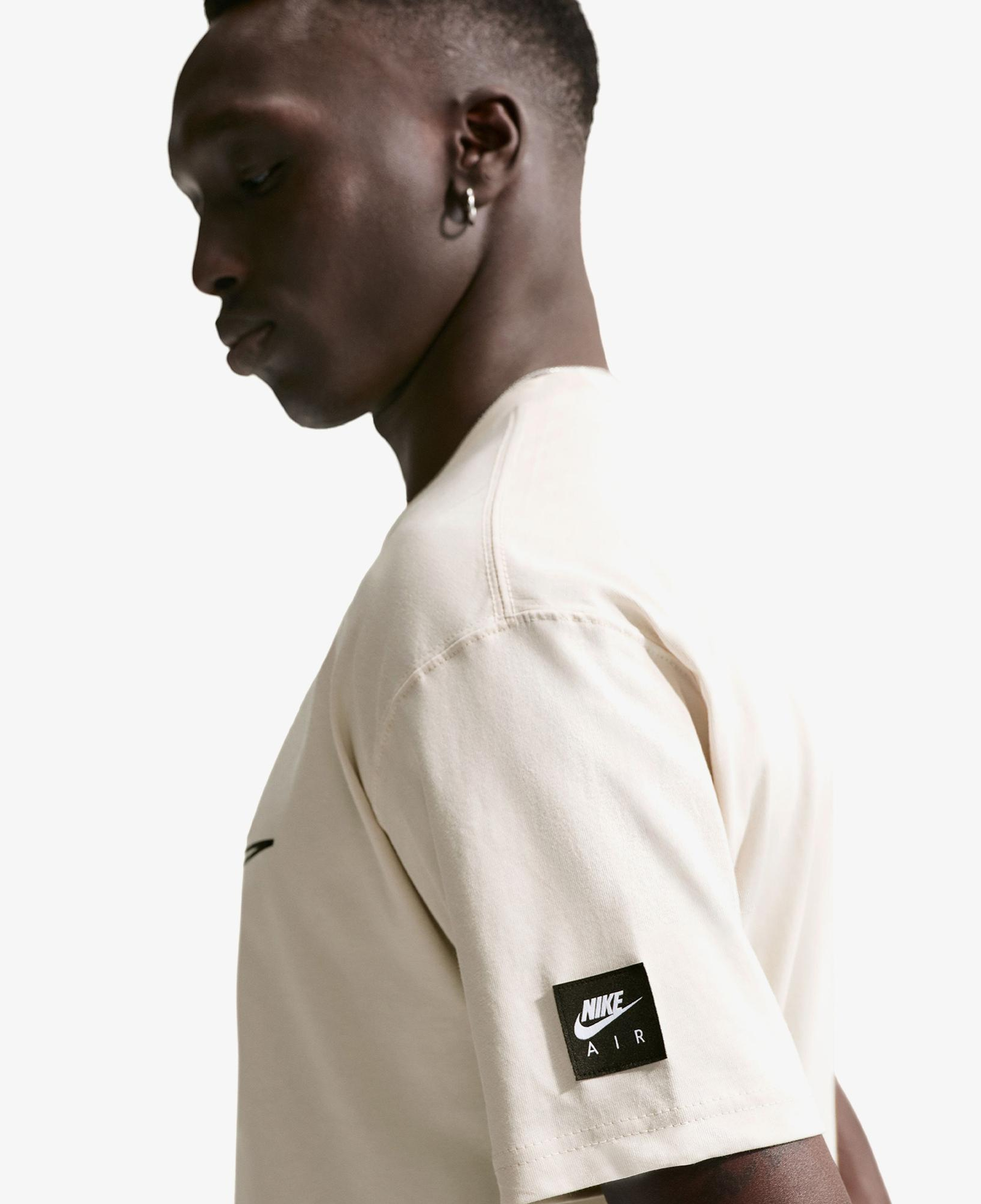 Nike Sportswear Erkek Krem Rengi T-Shirt