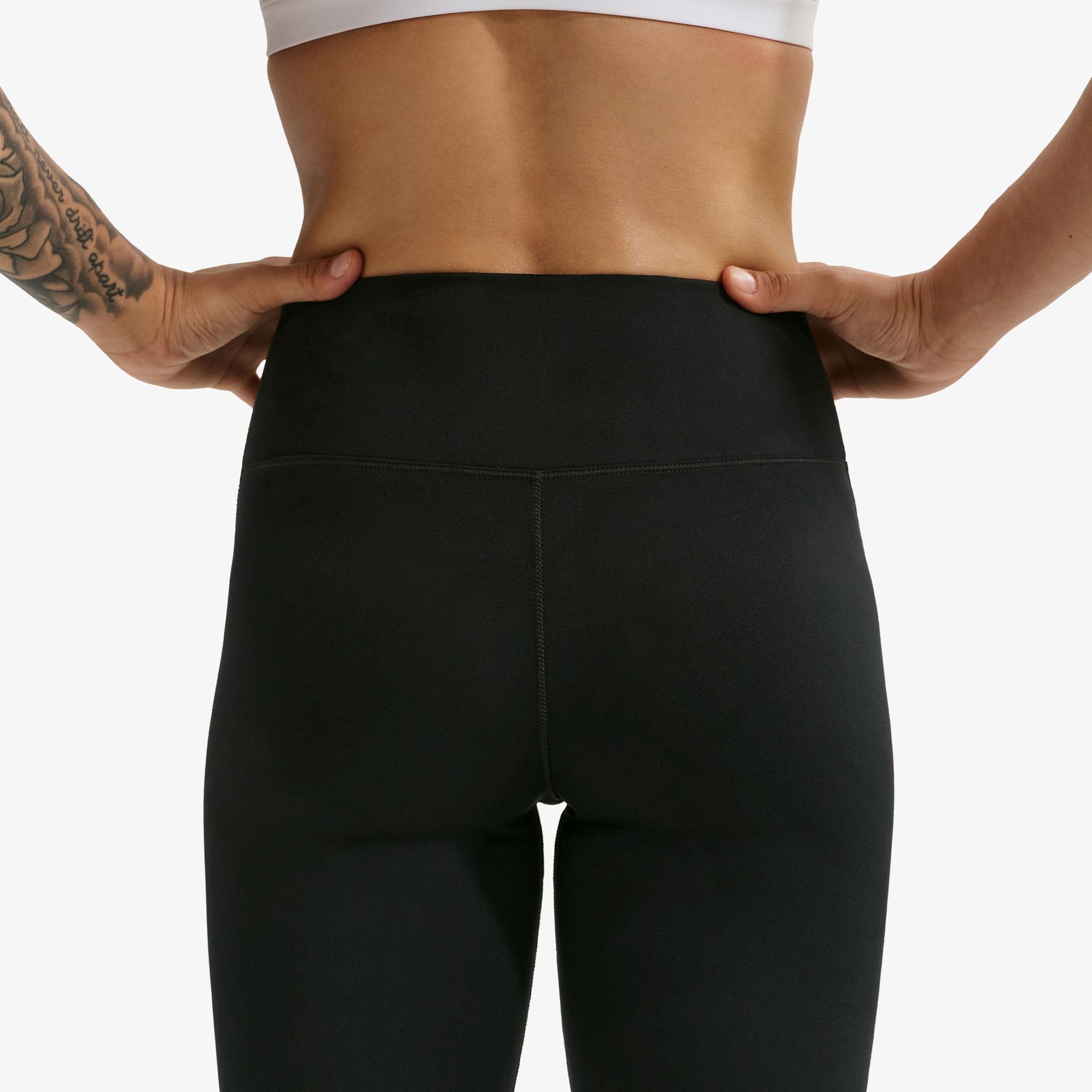 Nike Dri-Fit One Seamless Front Yüksek Belli Kadın Siyah Tayt