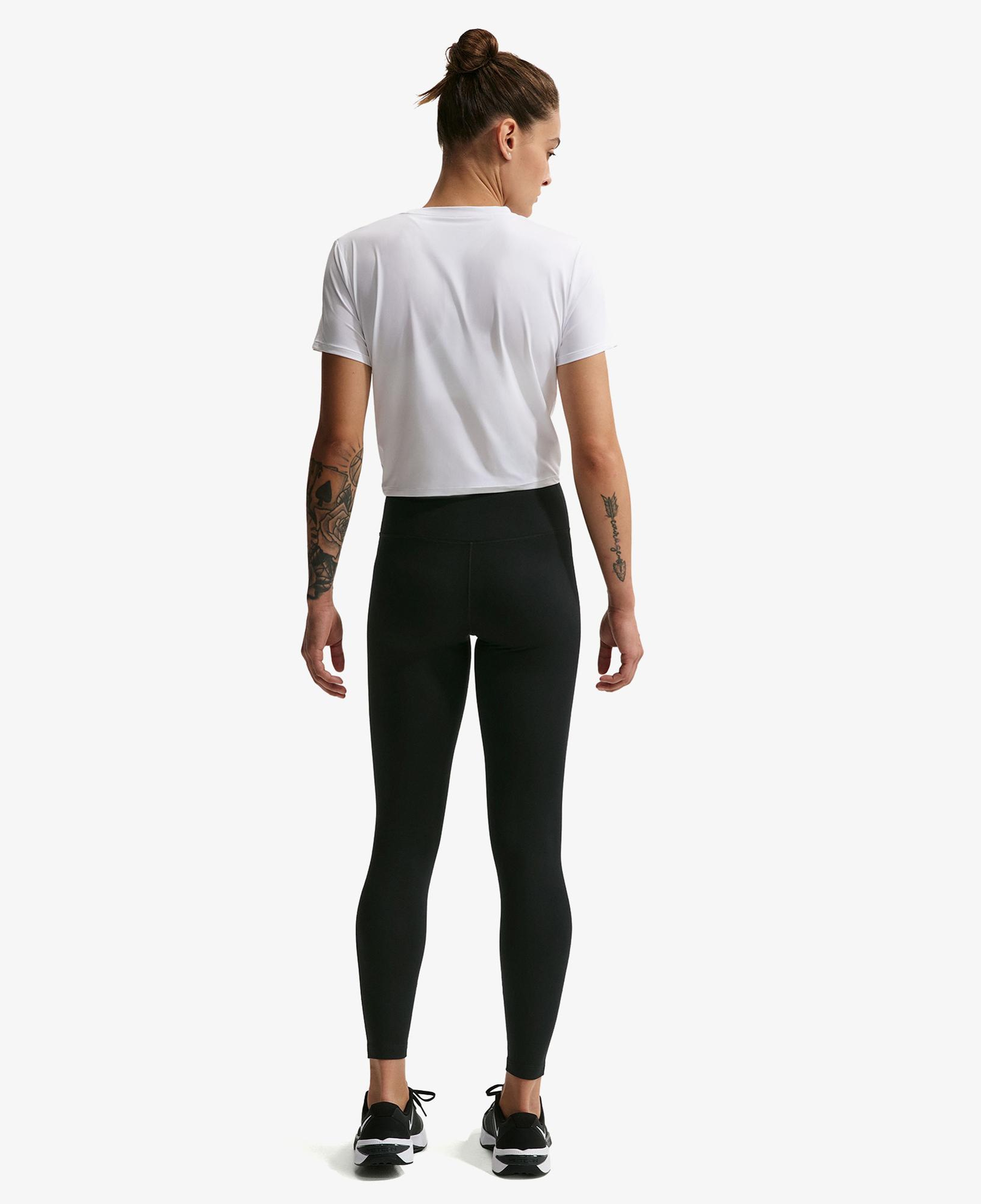 Nike Dri-Fit One Seamless Front Yüksek Belli Kadın Siyah Tayt