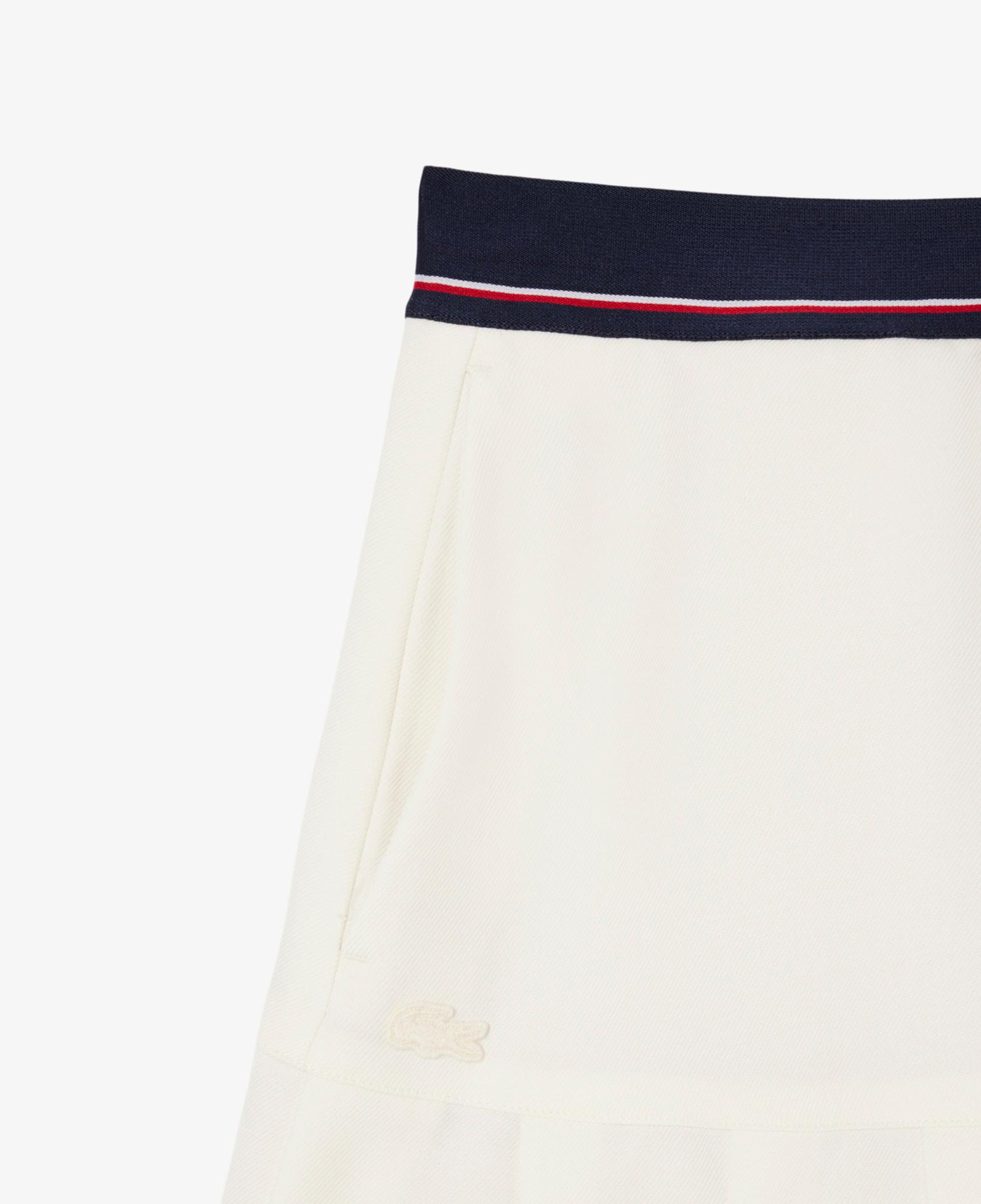 Lacoste Kadın Flare Fit Krem Etek