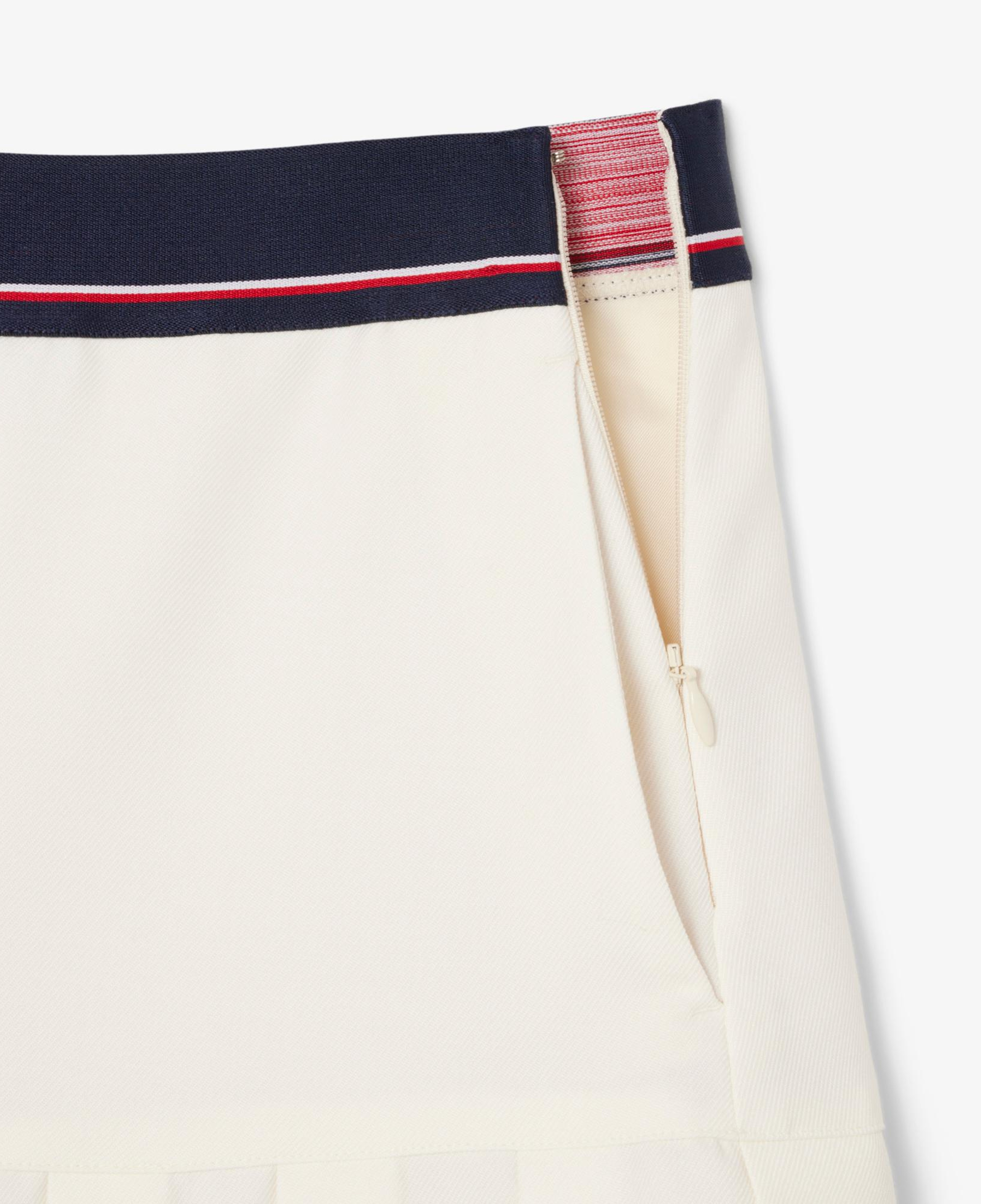 Lacoste Kadın Flare Fit Krem Etek