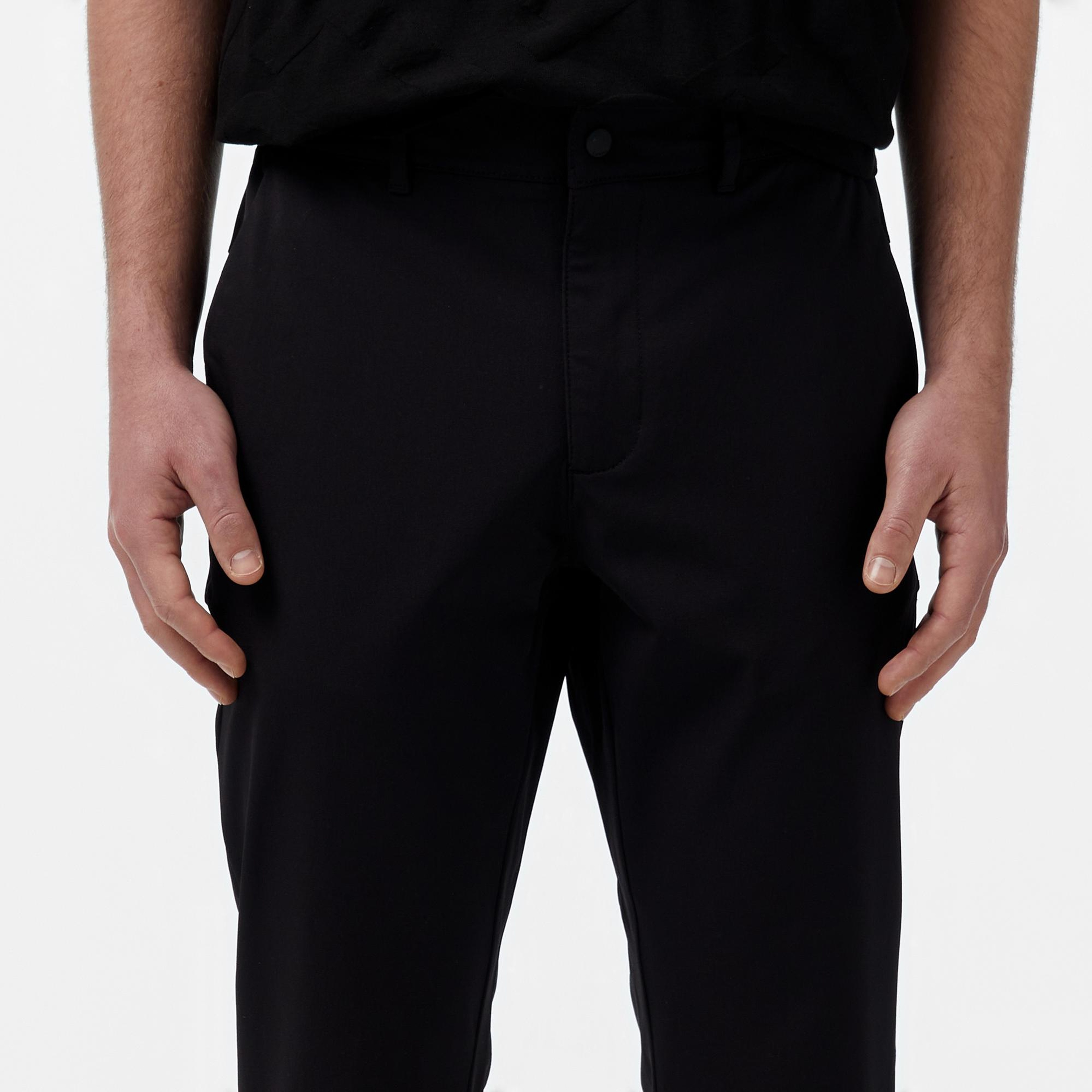 Lacoste Erkek Siyah Pantolon