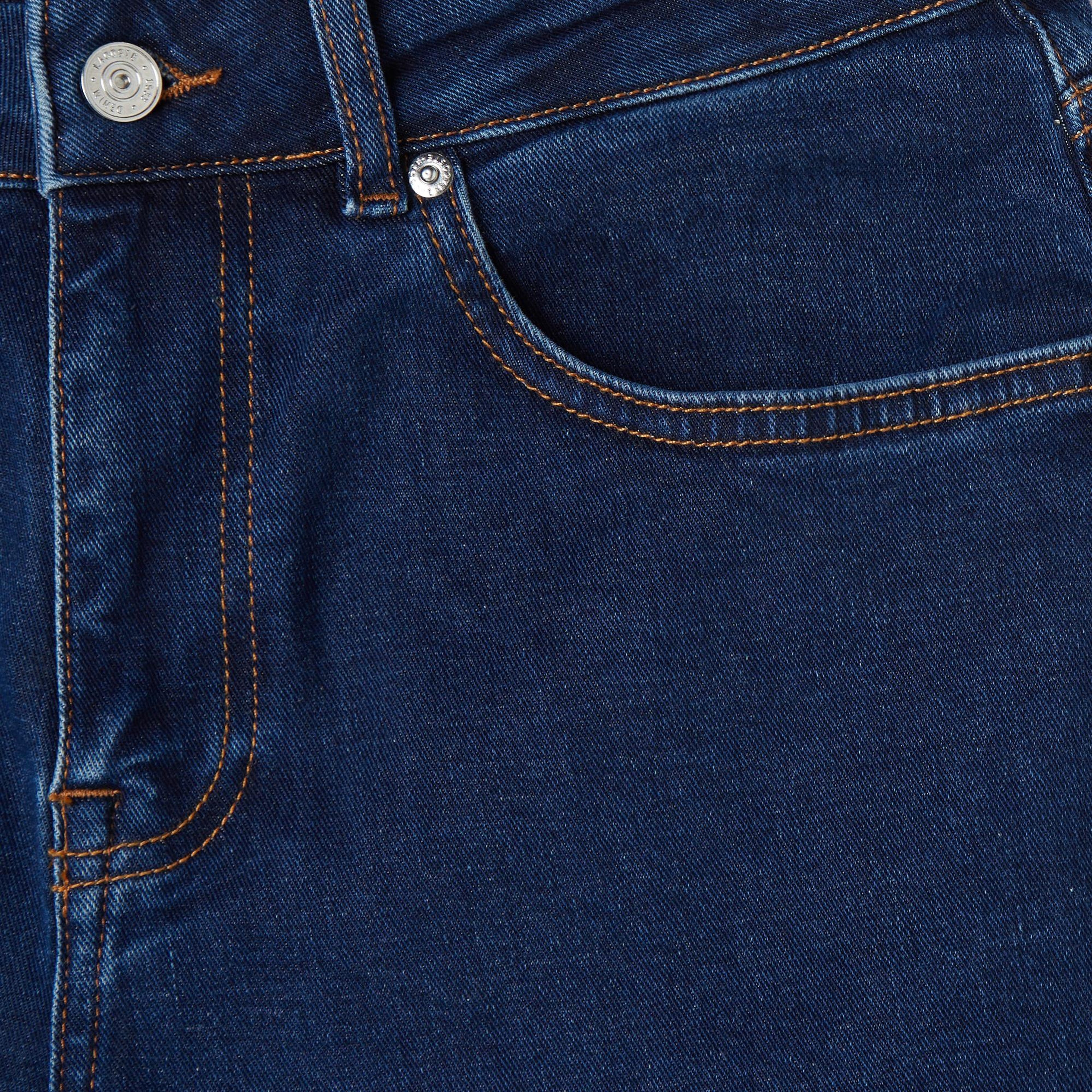Lacoste Erkek Regular Fit Lacivert Jean Pantolon