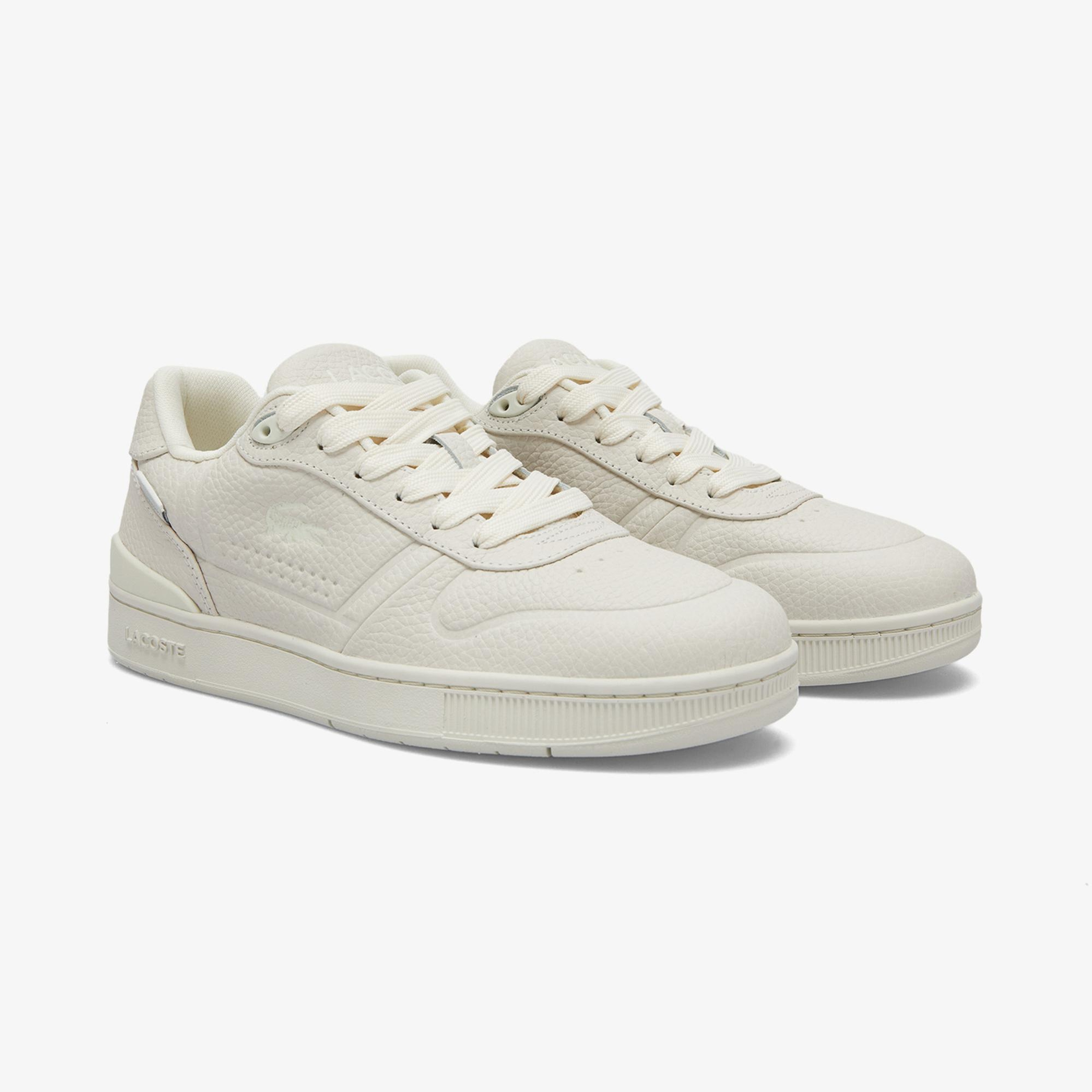 Lacoste T-Clip Shield Kadın Beyaz Sneaker