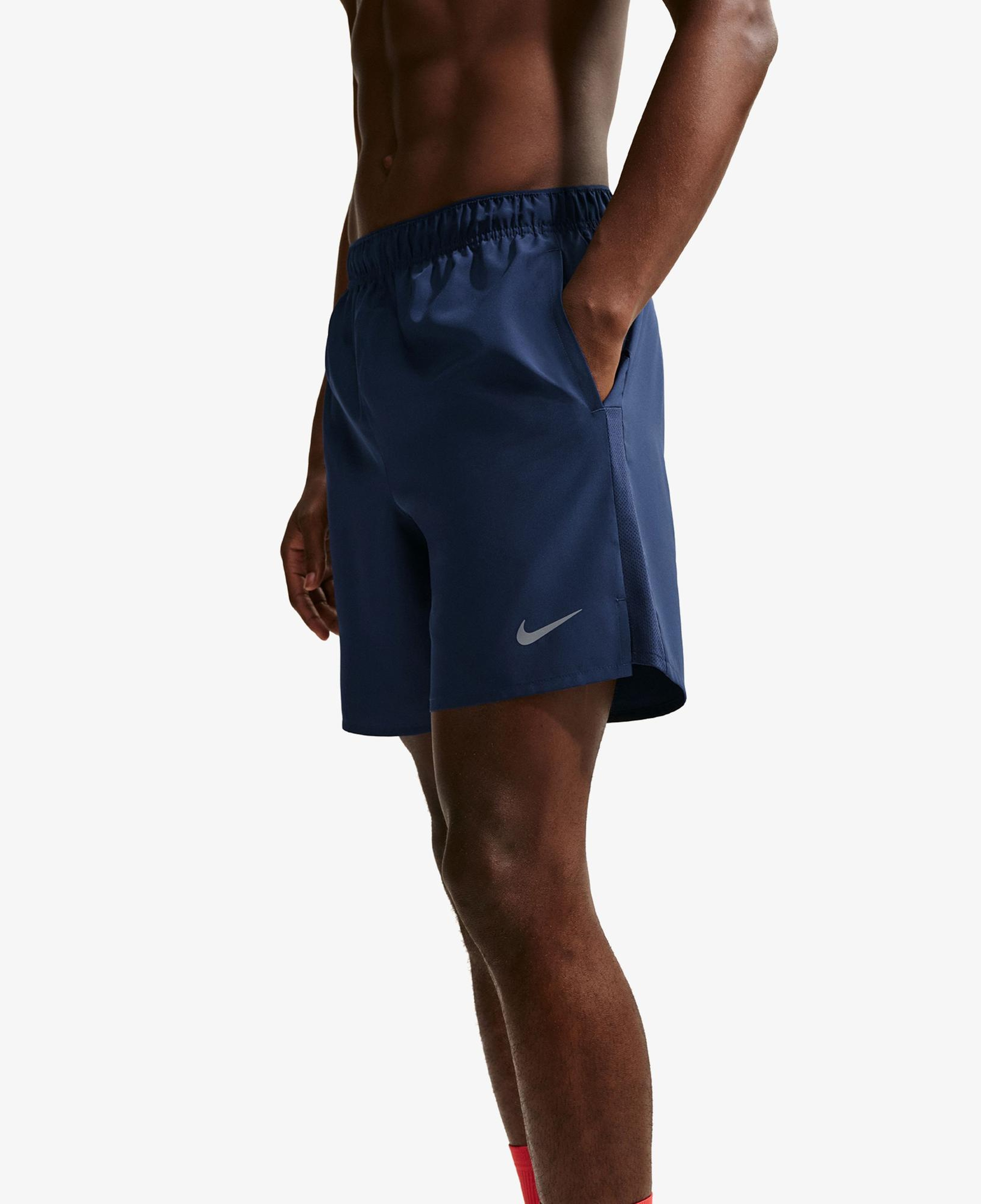 Nike Dri-Fit Challenger 18 cm Erkek Lacivert Şort