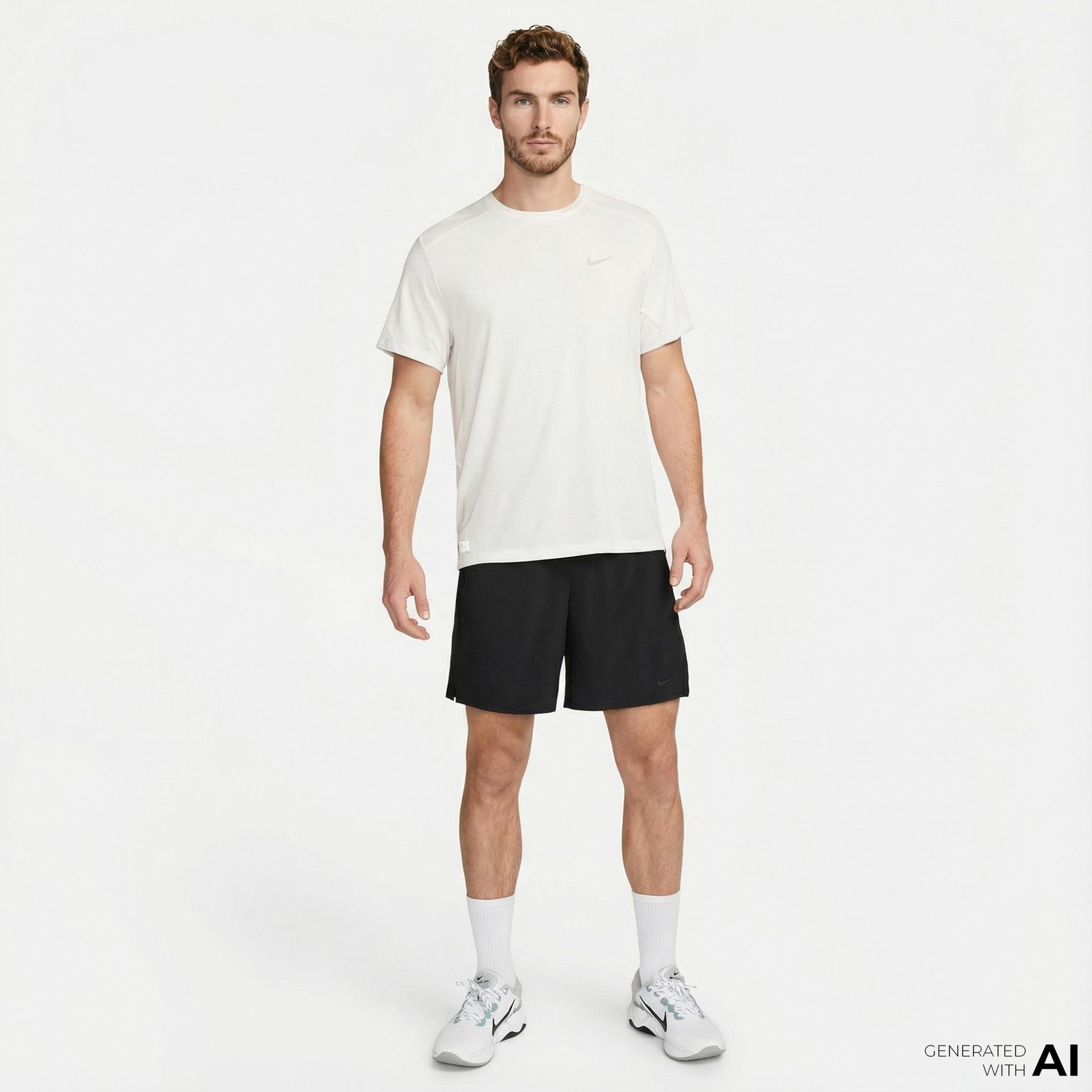 Nike Dri-Fit Unlimited Woven 18cm Unlined Erkek Siyah Şort