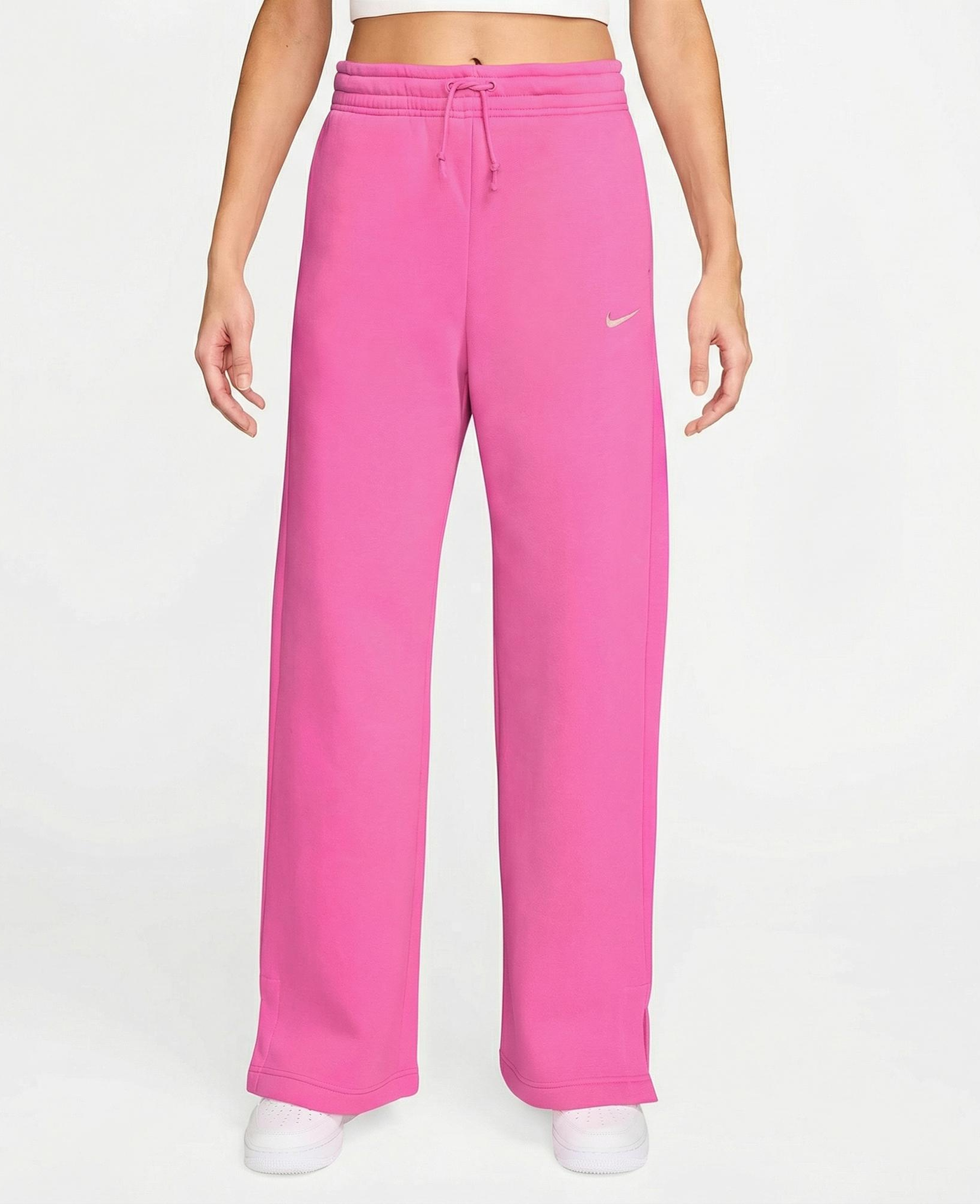 Nike Sportswear Phoenix Fleece Kadın Pembe Eşofman Altı