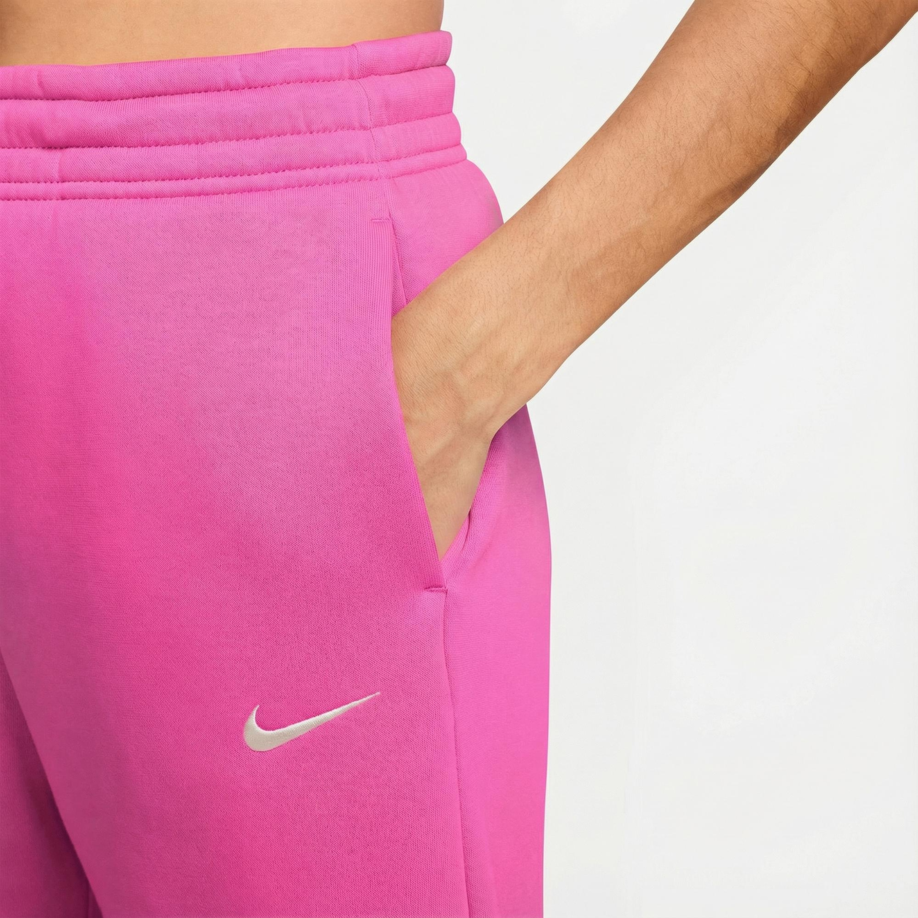 Nike Sportswear Phoenix Fleece Kadın Pembe Eşofman Altı