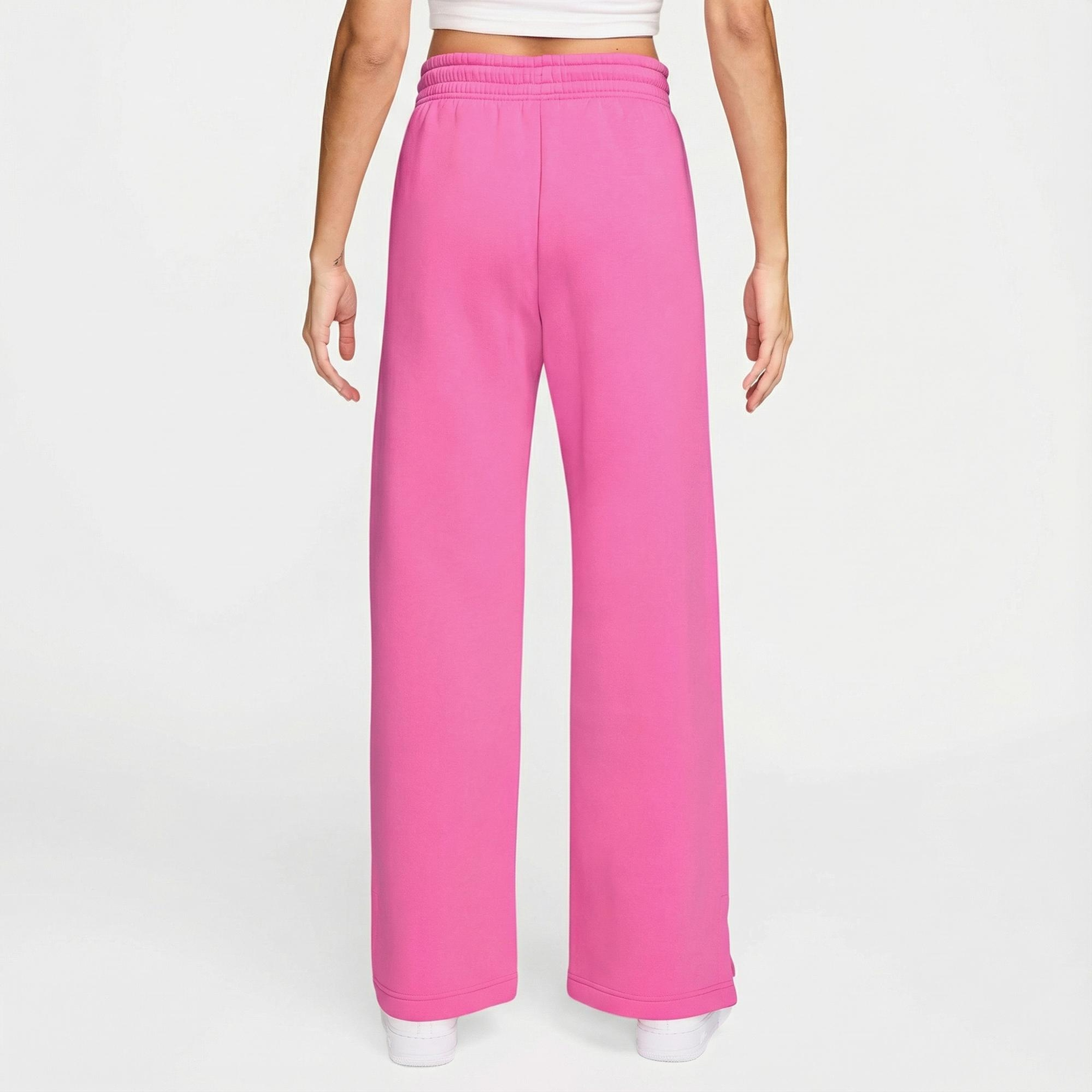 Nike Sportswear Phoenix Fleece Kadın Pembe Eşofman Altı