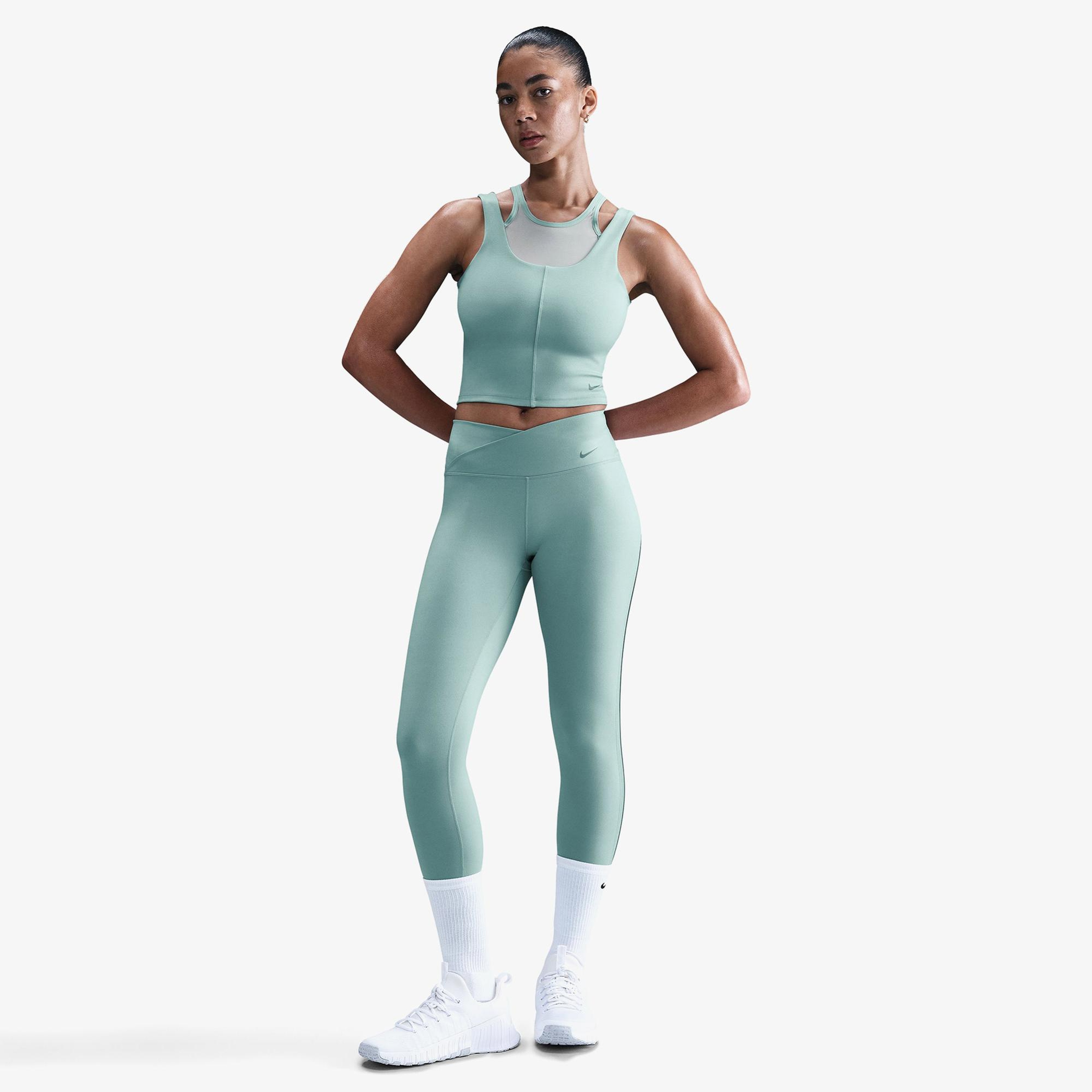 Nike One Dri-Fit Kadın Yeşil Tayt