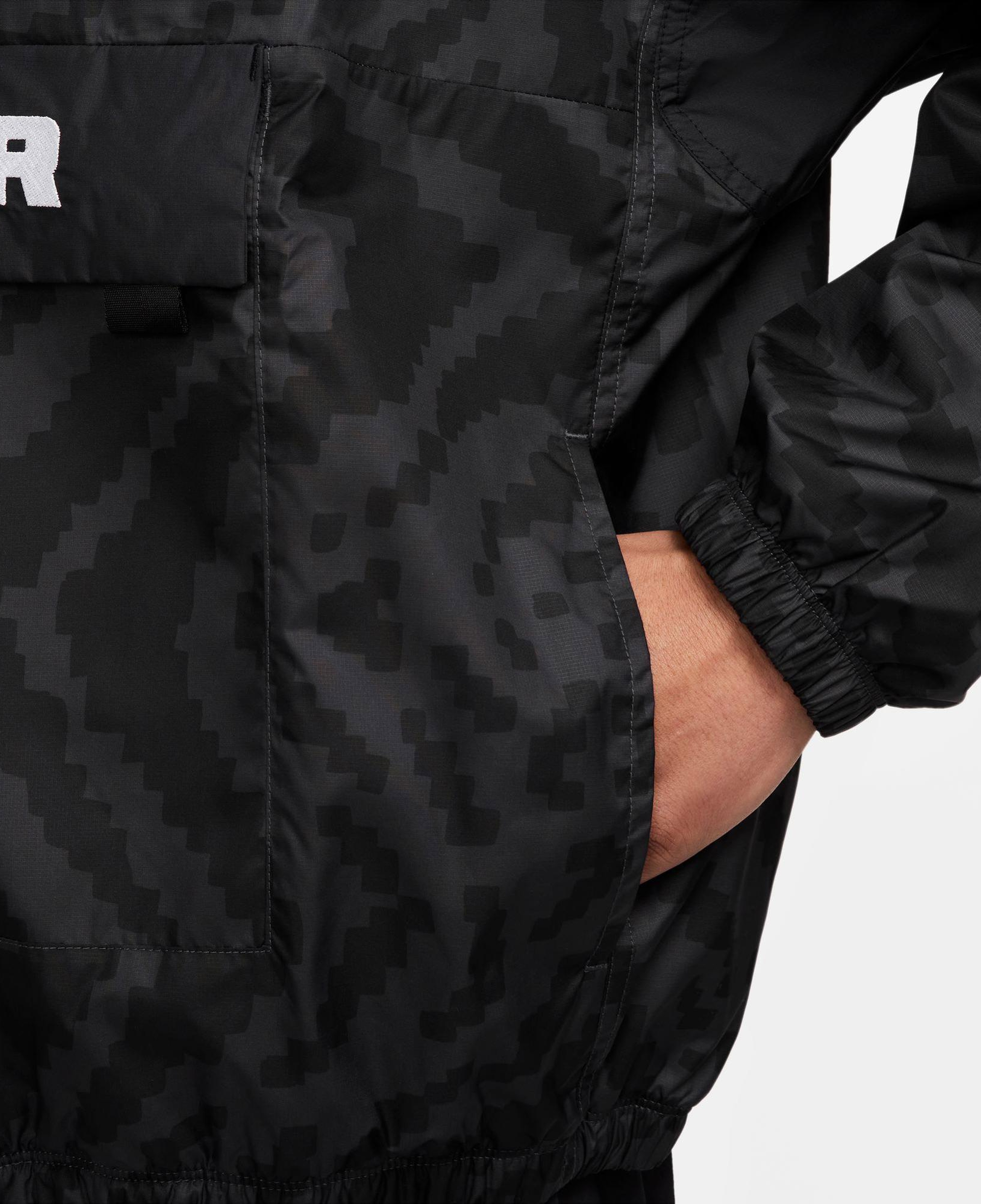 Nike Air Yarım Fermuarlı Erkek Siyah Ceket