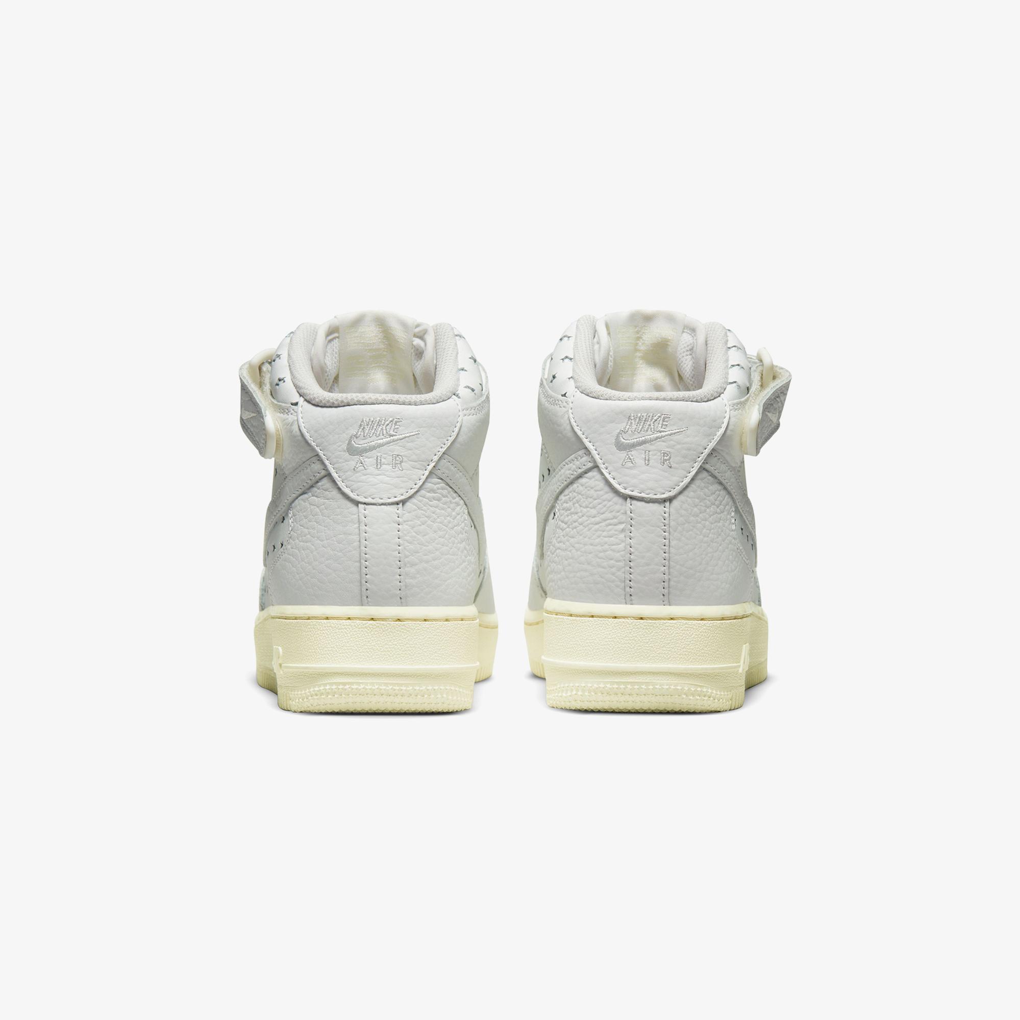 Nike Air Force 1 Mid Unisex Gri Spor Ayakkabı