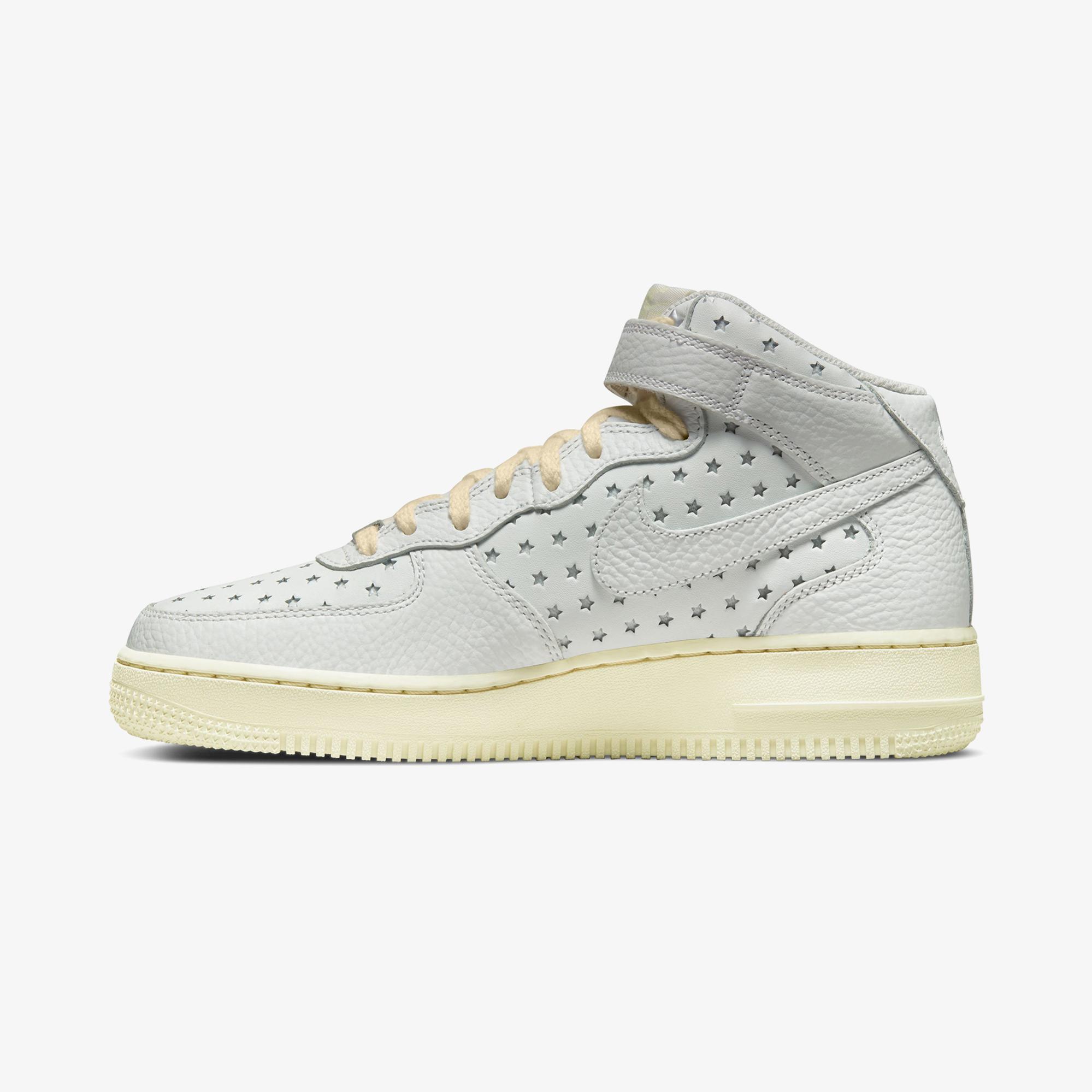 Nike Air Force 1 Mid Unisex Gri Spor Ayakkabı