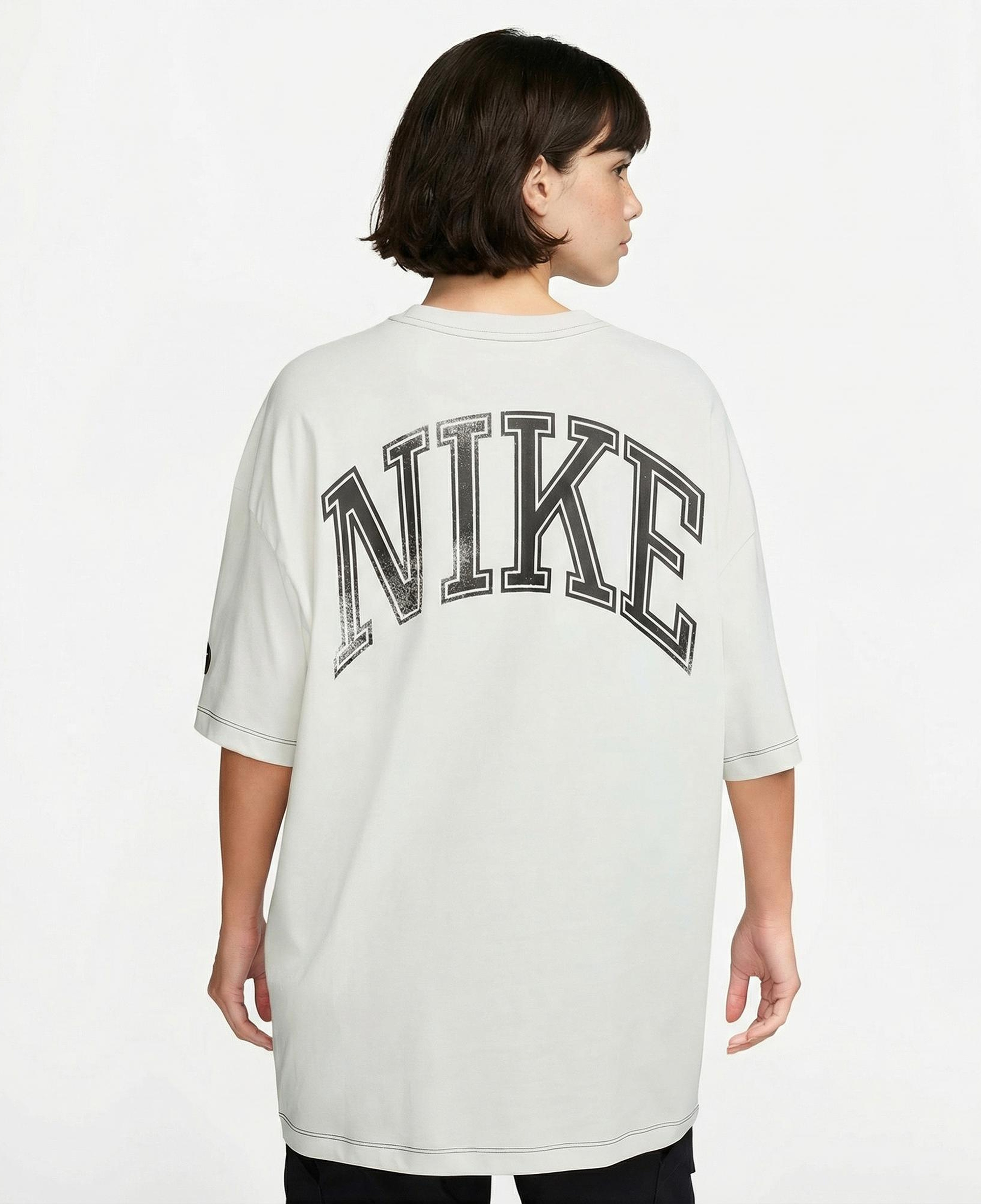 Nike Sportswear Street Kadın Beyaz T-Shirt