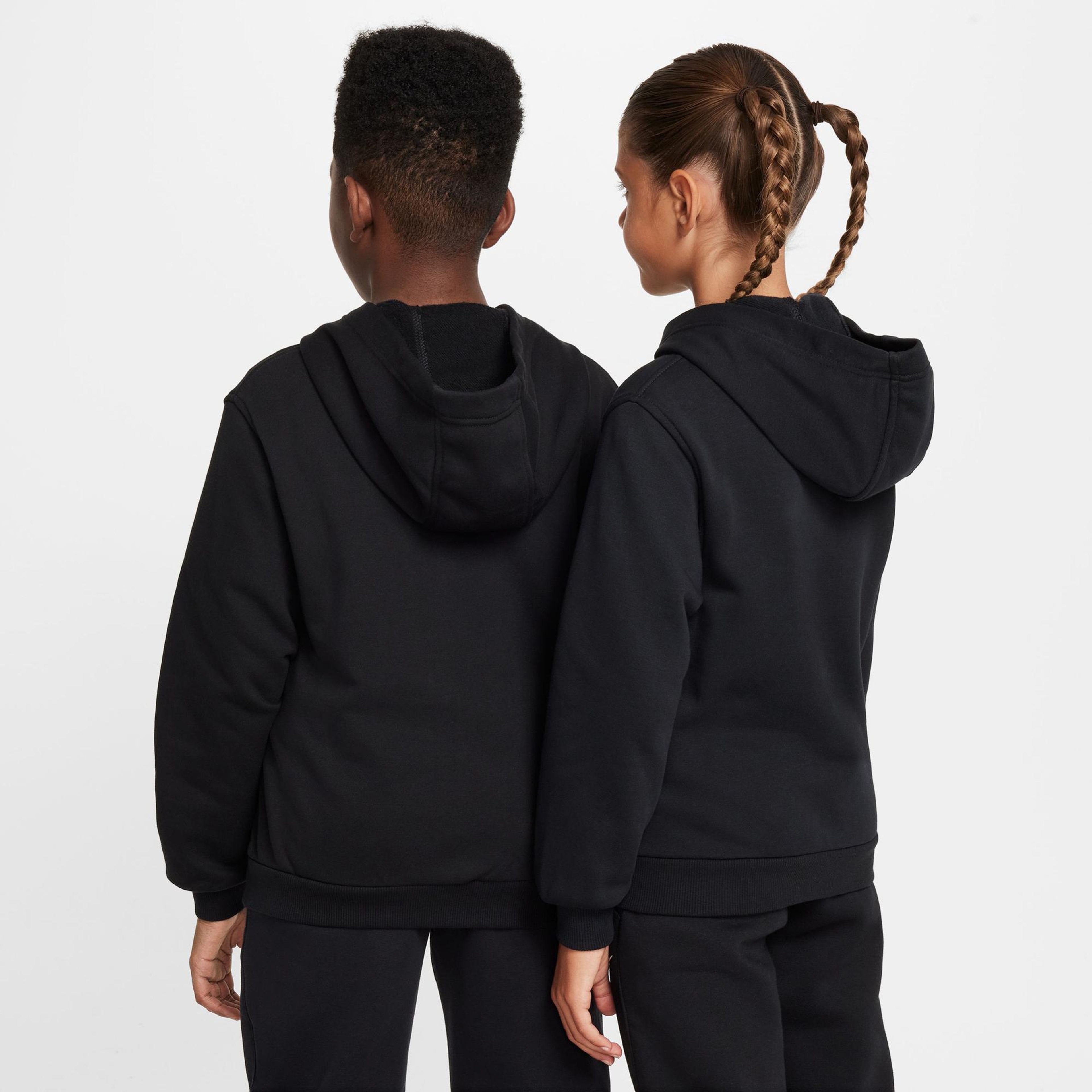 Nike Sportswear Club Fleece Çocuk Siyah Hoodie