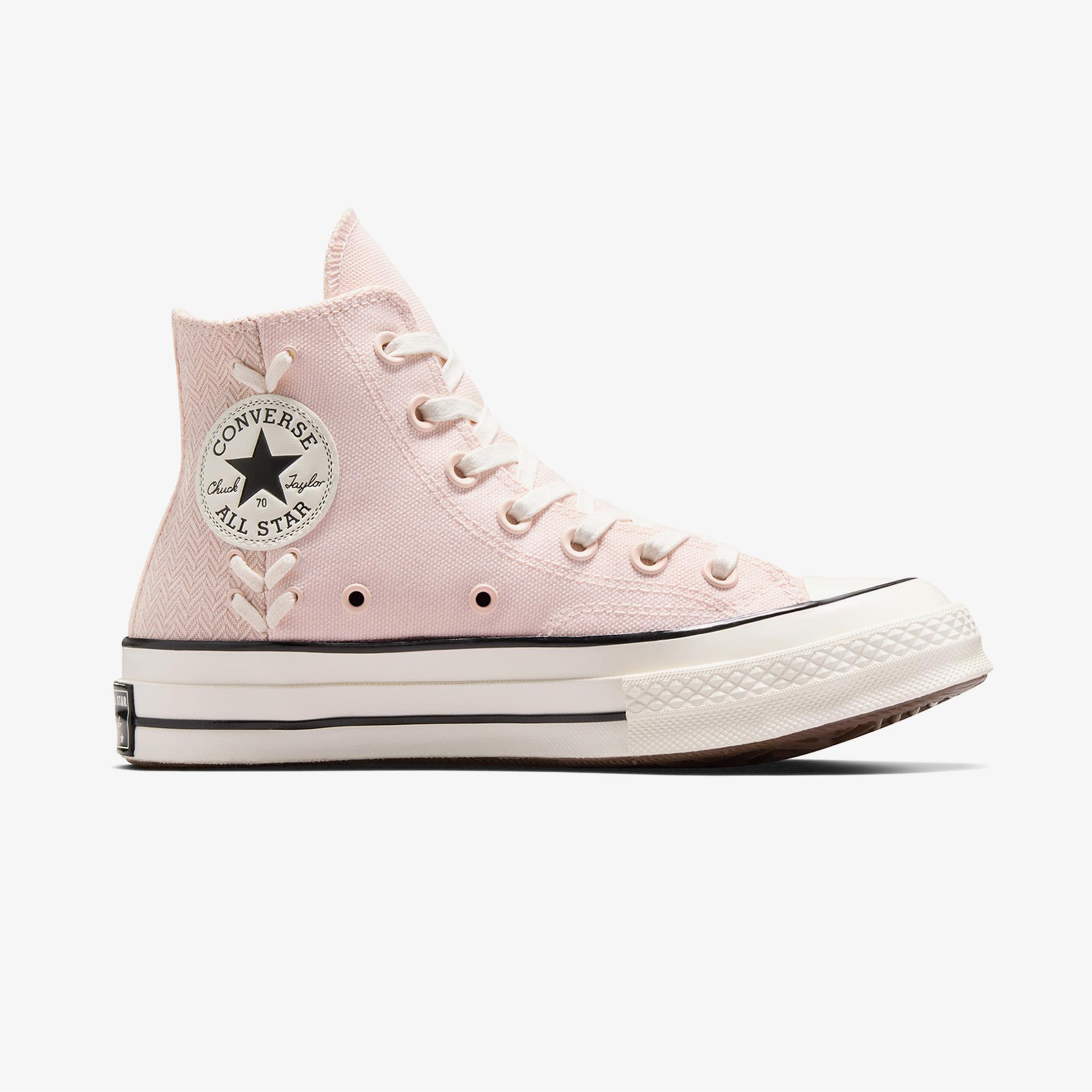 Converse Chuck 70 Crafted Laces Unisex Pembe Sneaker