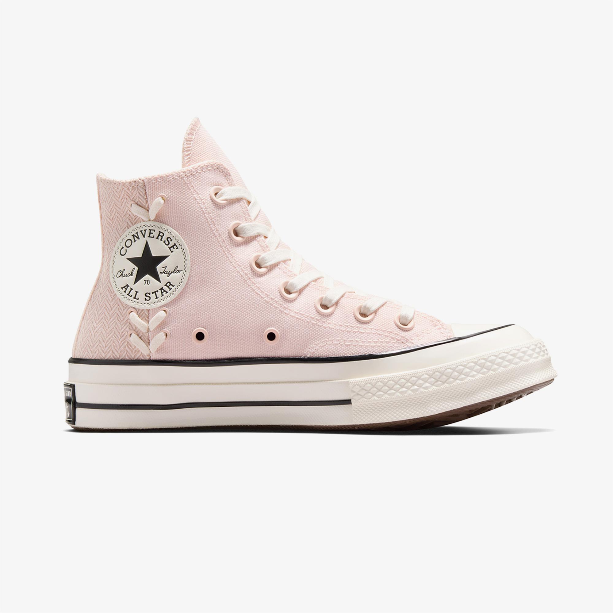 Converse Chuck 70 Crafted Laces Unisex Pembe Sneaker