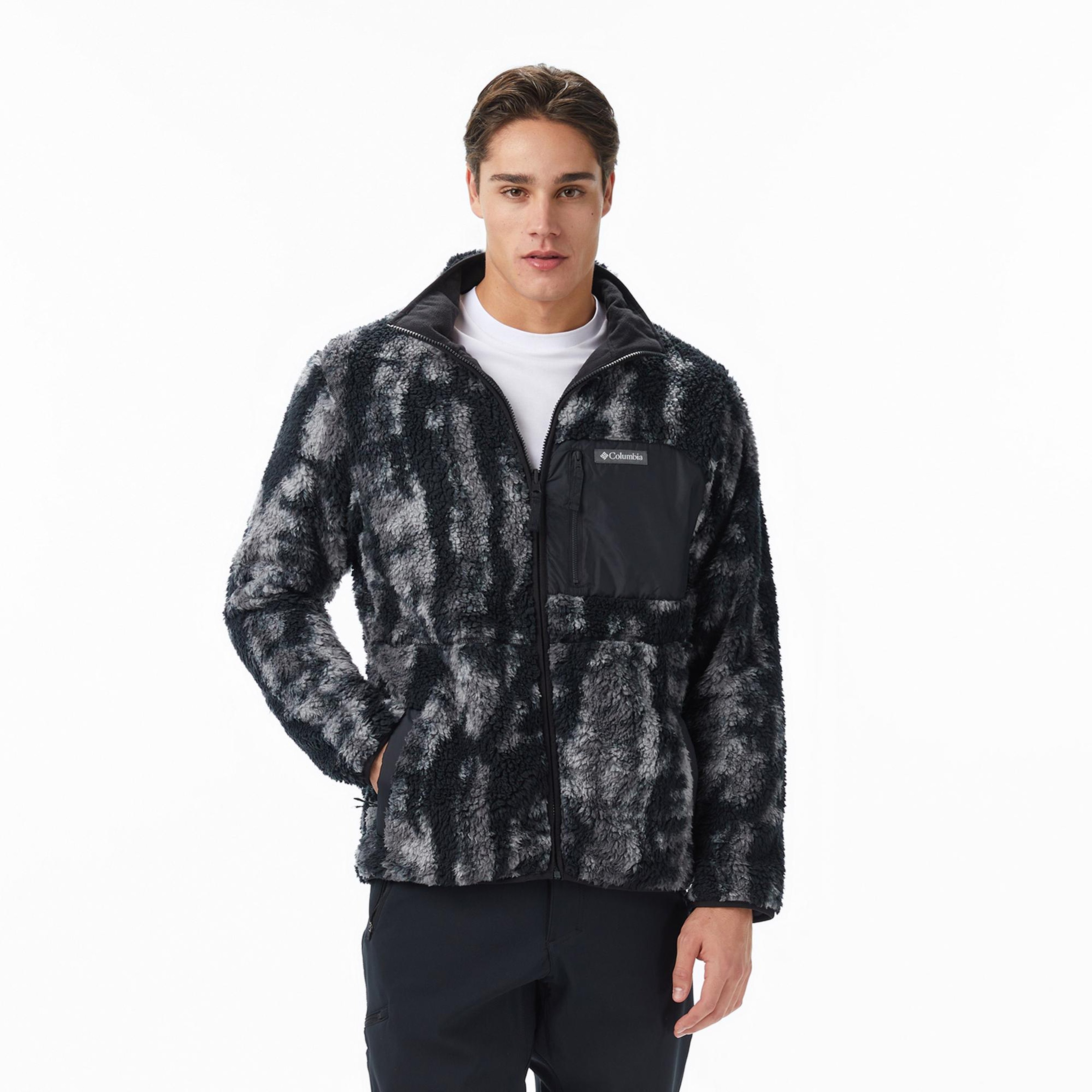 Columbia Winter Pass Reversible Fleece Erkek Siyah Polar Ceket