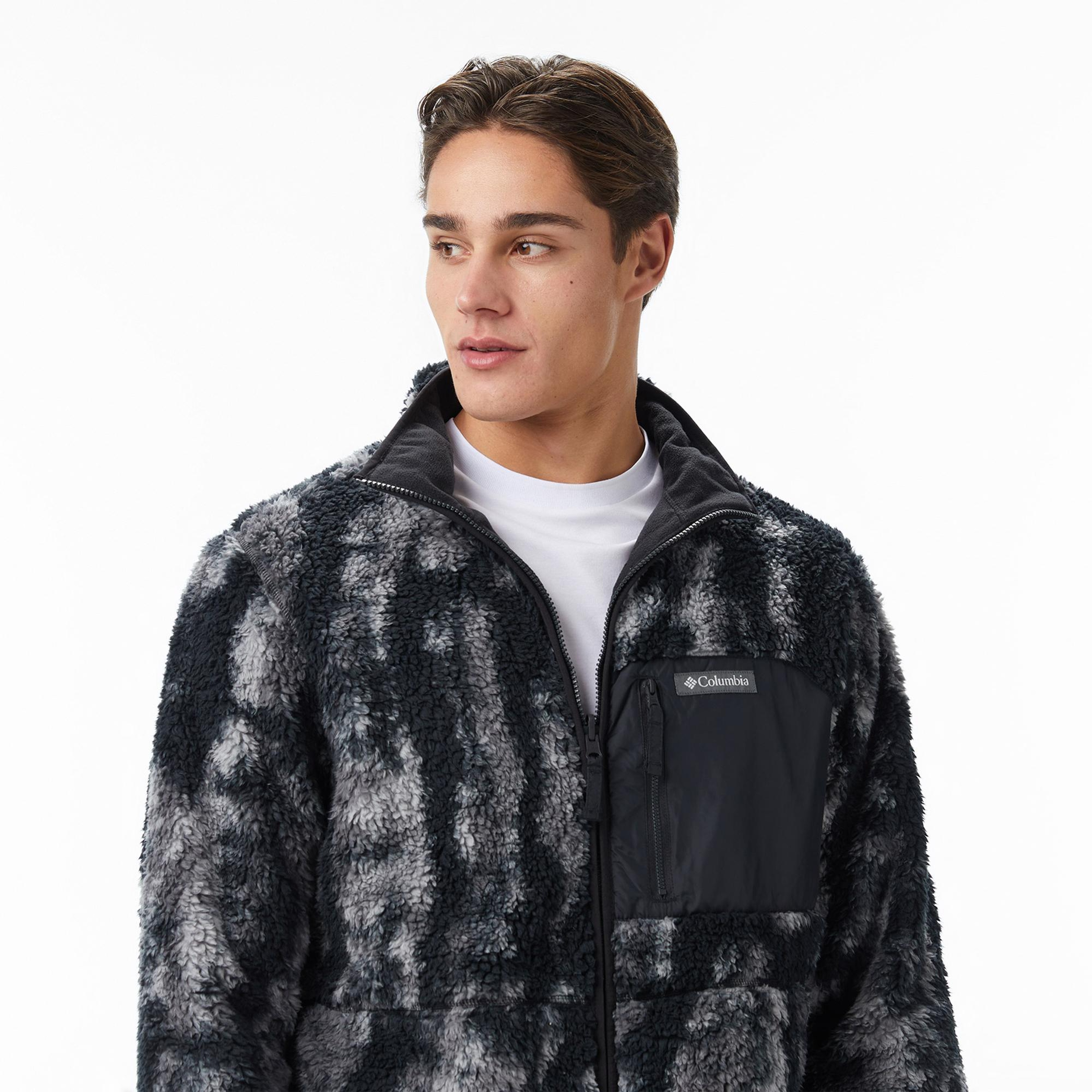 Columbia Winter Pass Reversible Fleece Erkek Siyah Polar Ceket