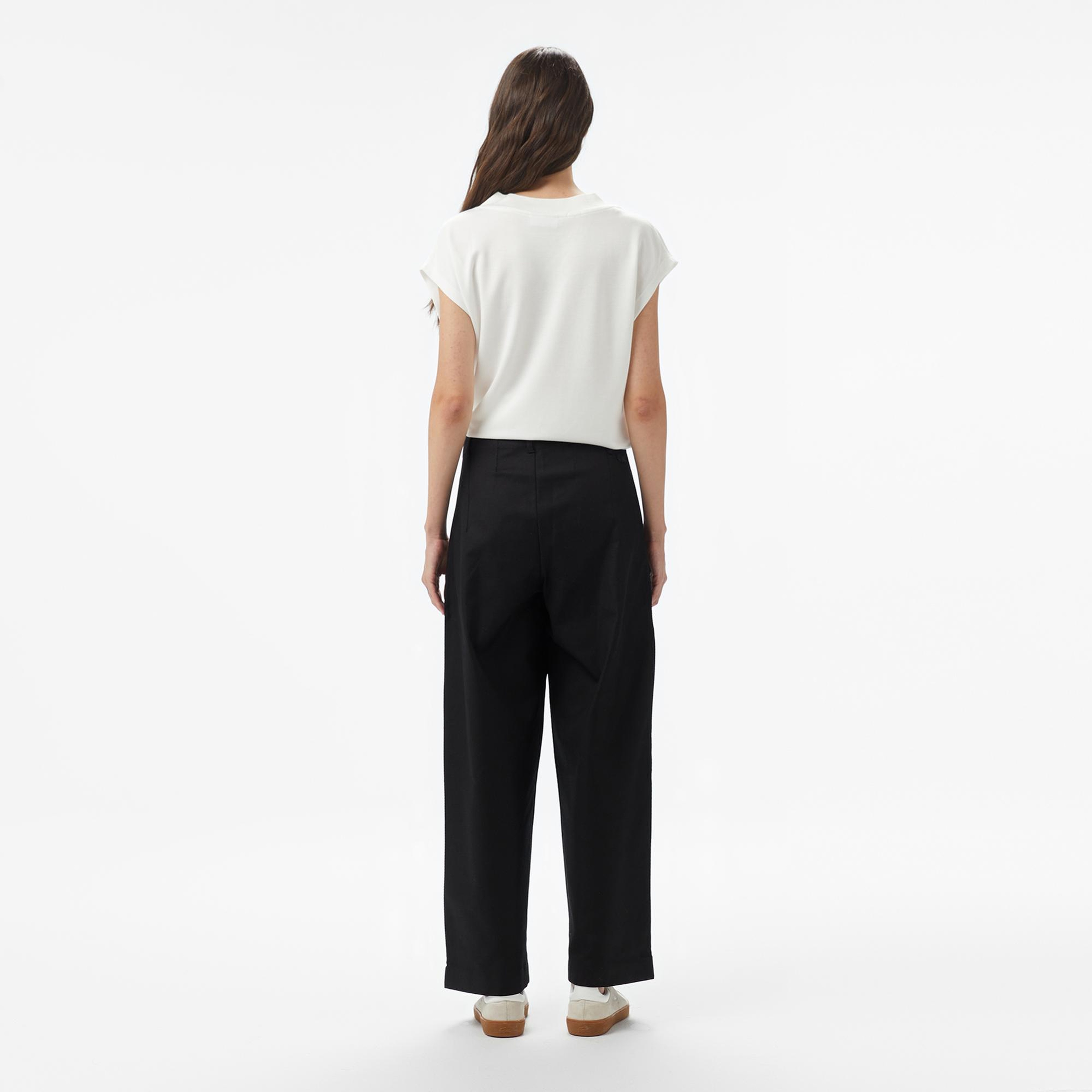 Lacoste Kadın Siyah Chino Pantolon