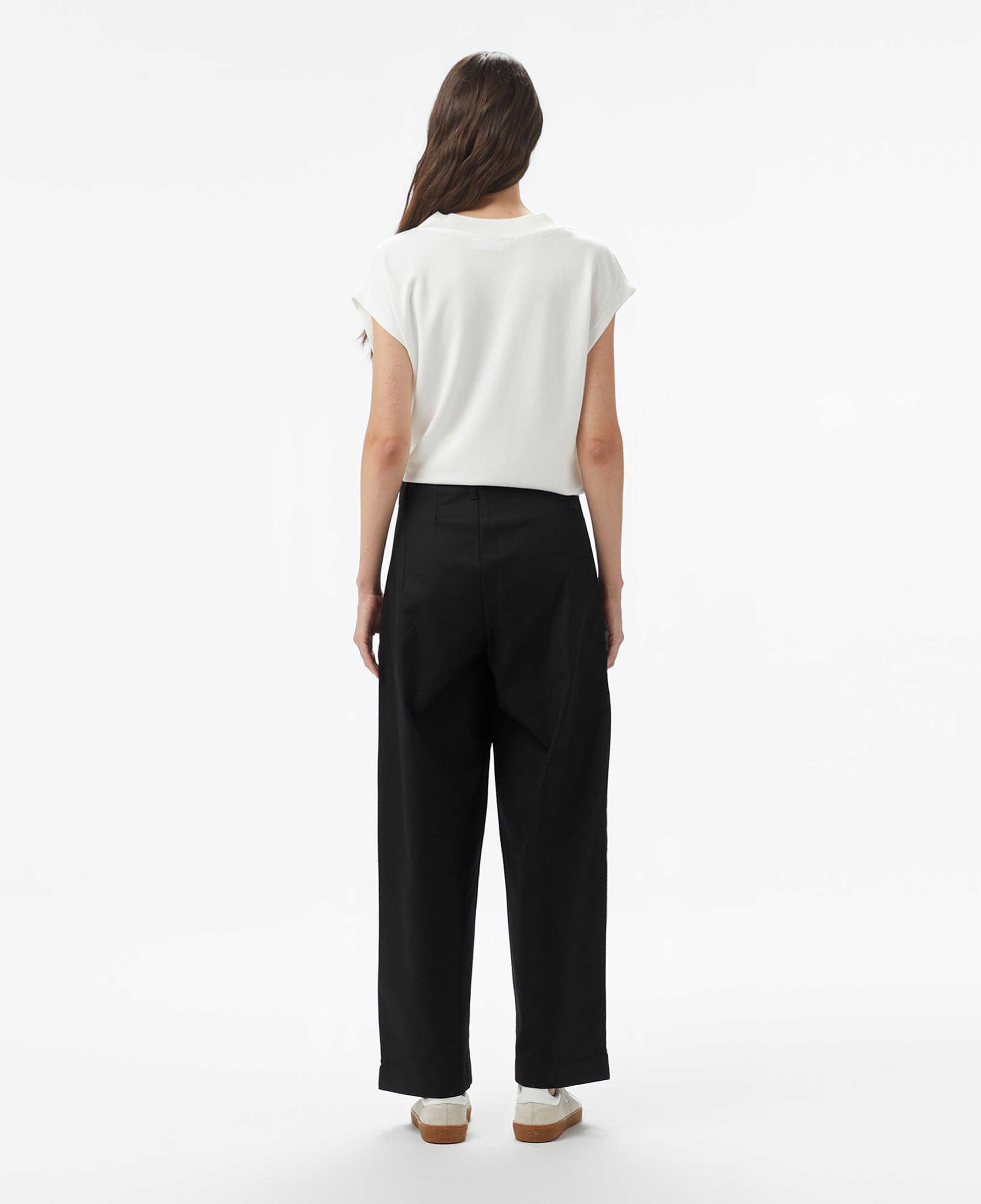 Lacoste Kadın Siyah Chino Pantolon