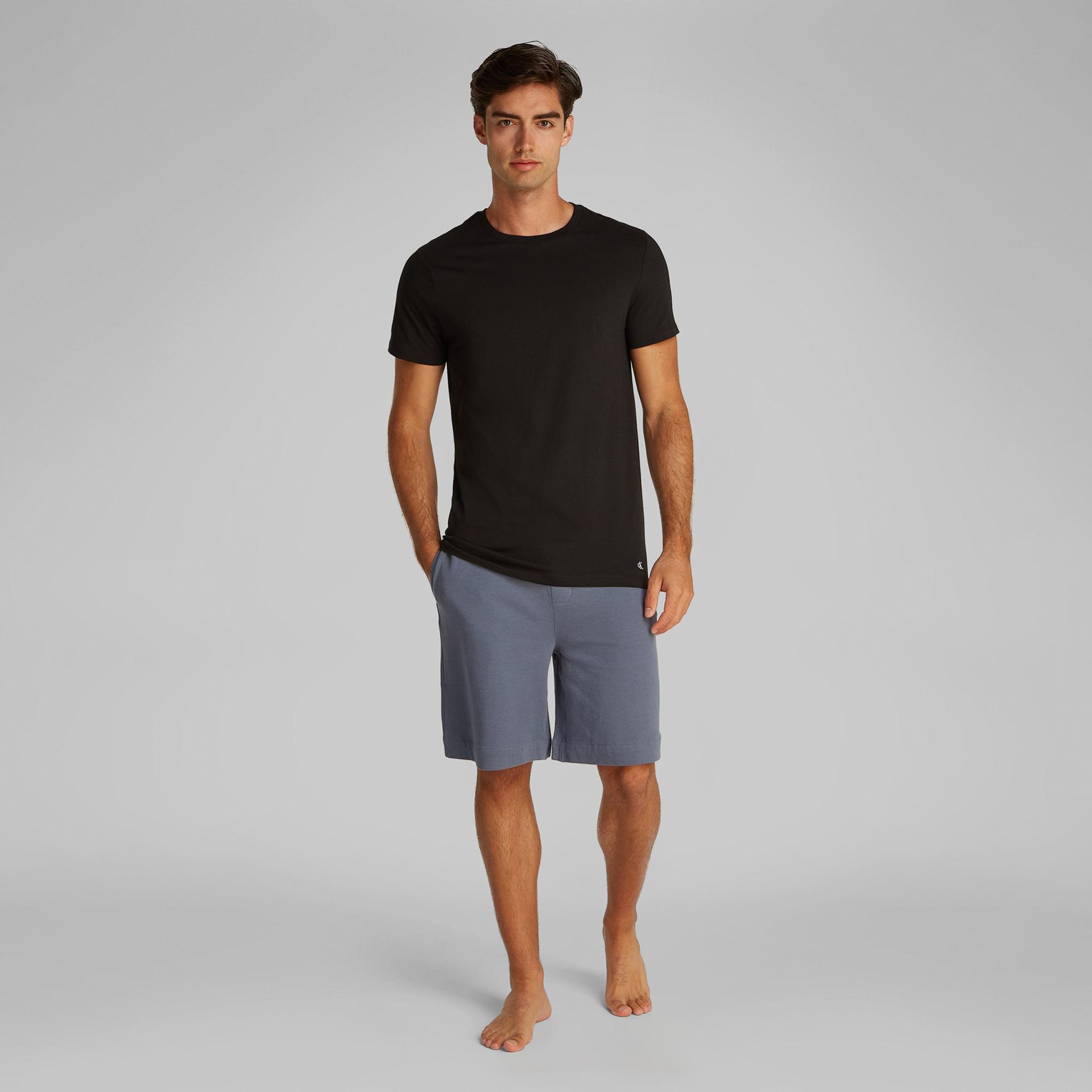 Calvin Klein Crew 3'lü Erkek Renkli T-Shirt