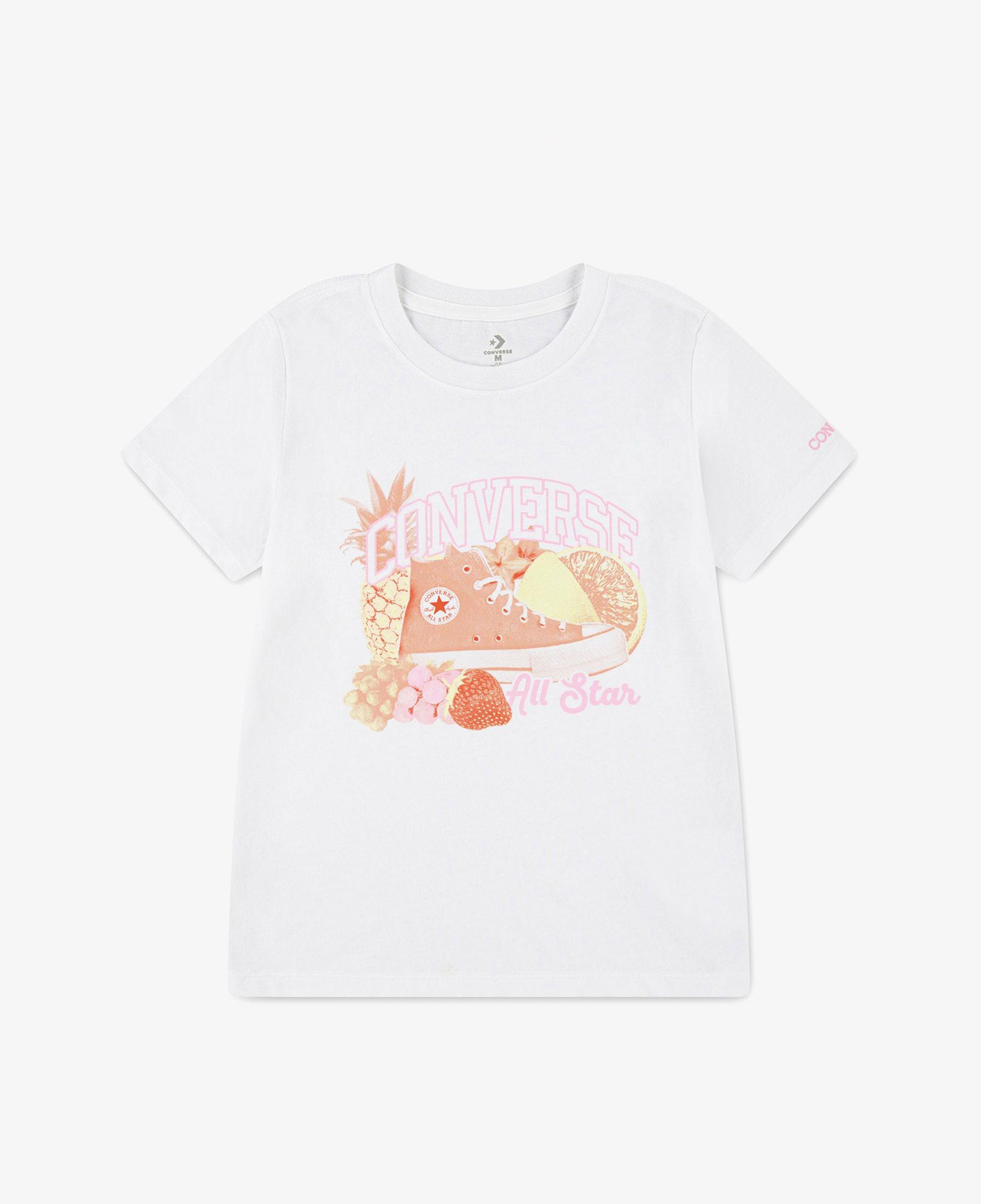 Converse Chuck &Fruit Çocuk Beyaz T-Shirt