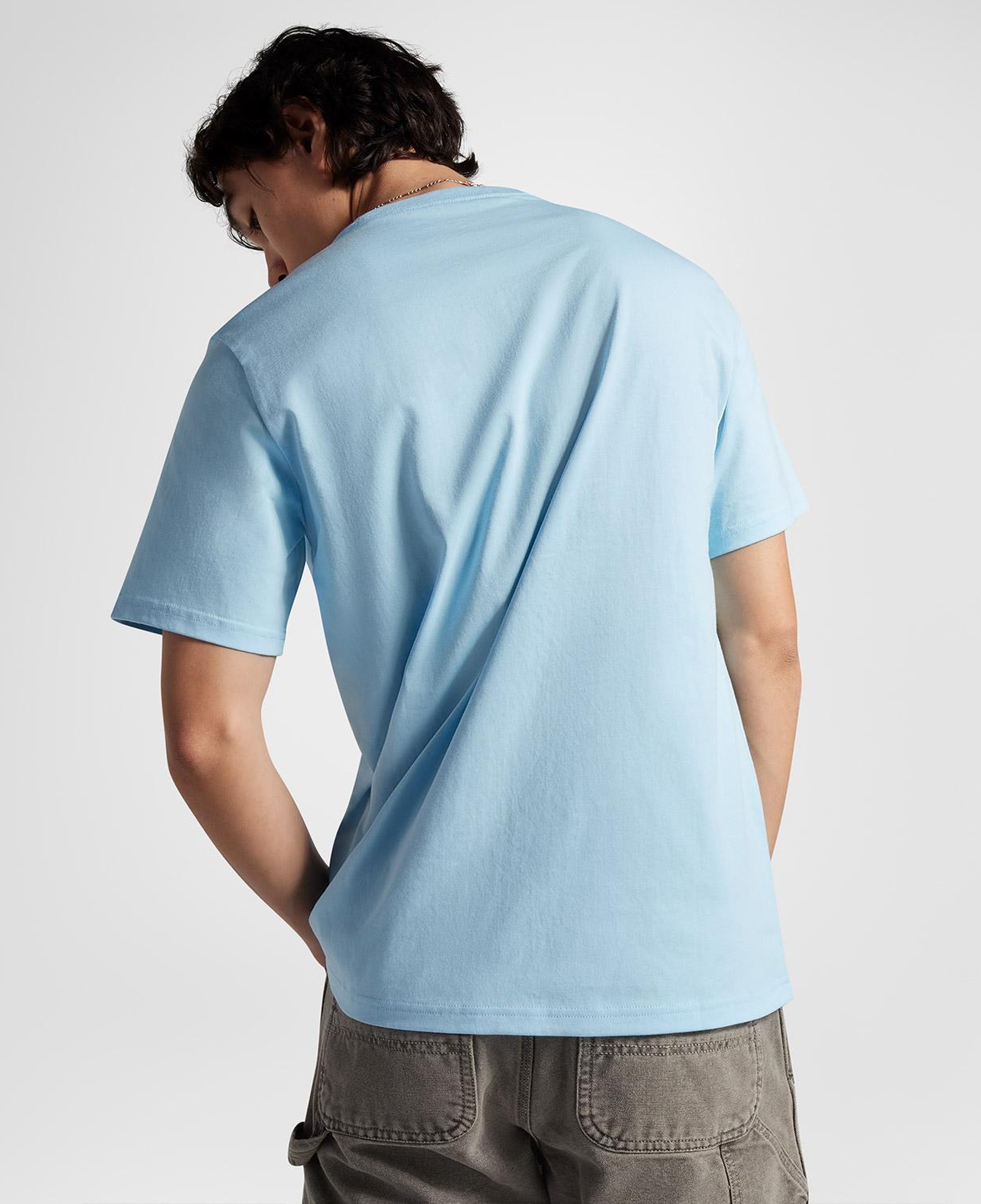 Converse Go To Unisex Mavi T-Shirt