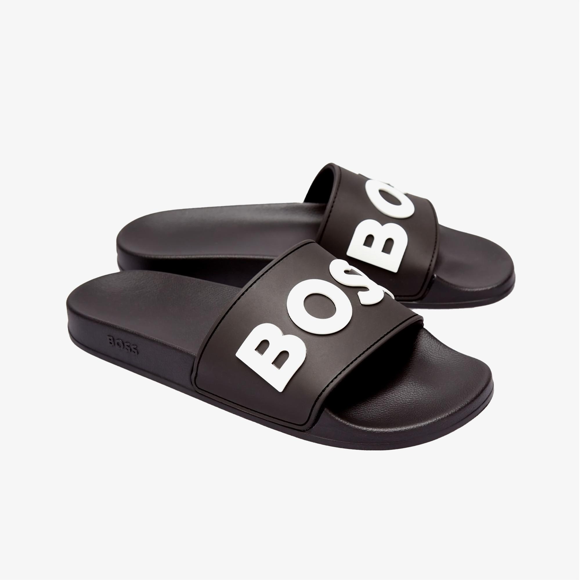 Boss Slid 01 Erkek Siyah Terlik
