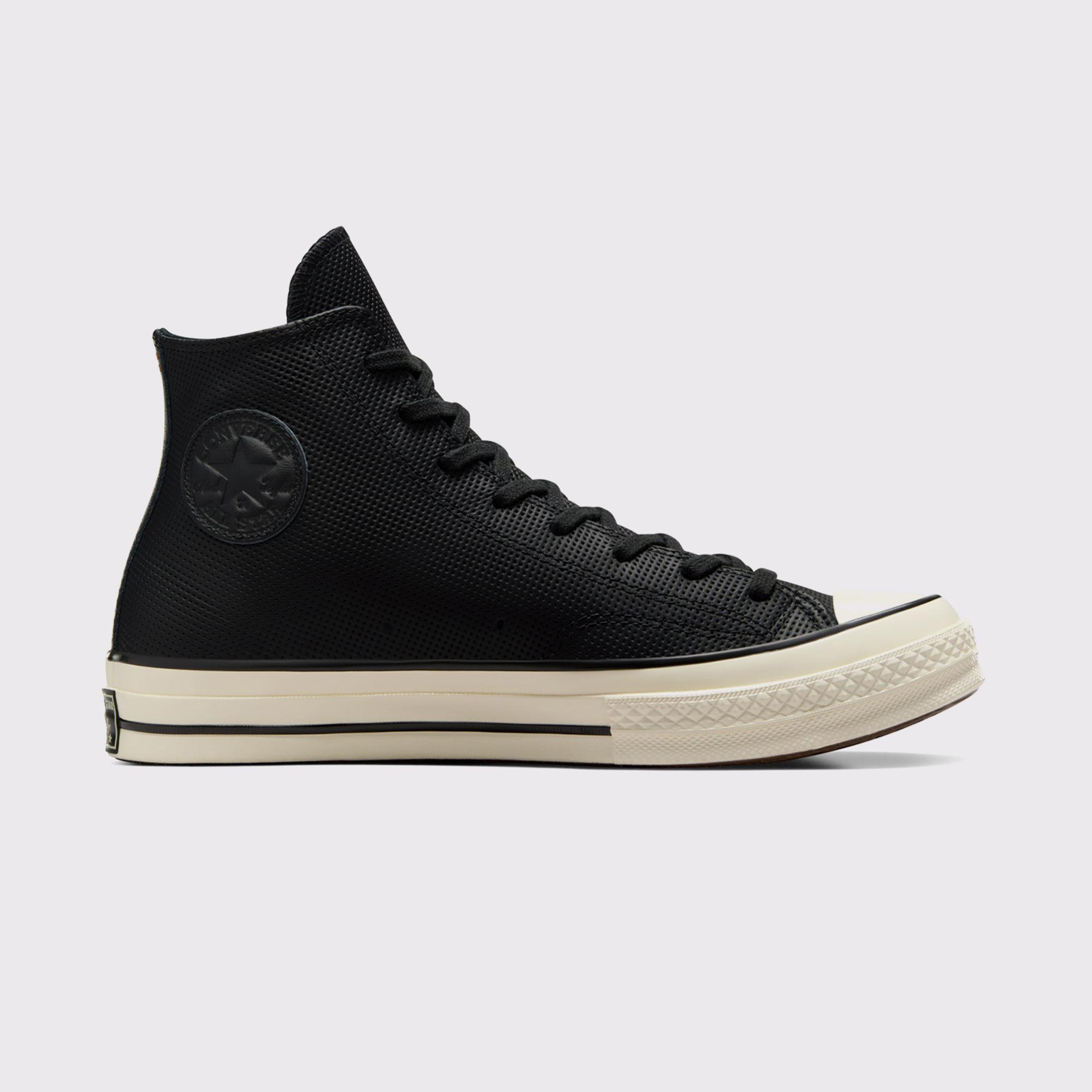 Converse Chuck 70 Unisex Siyah Deri Sneaker