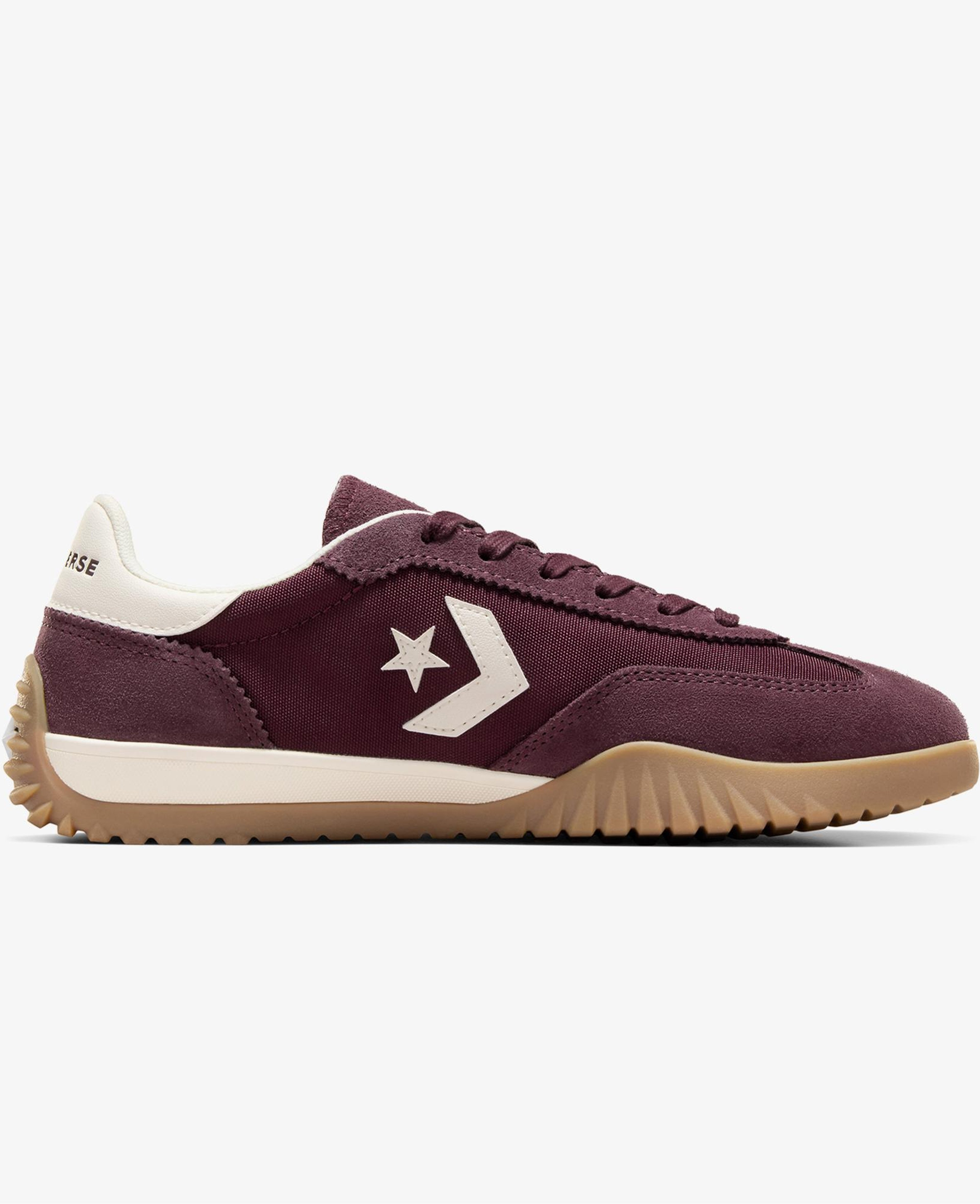 Converse Run Star Trainer Unisex Bordo Süet Sneaker