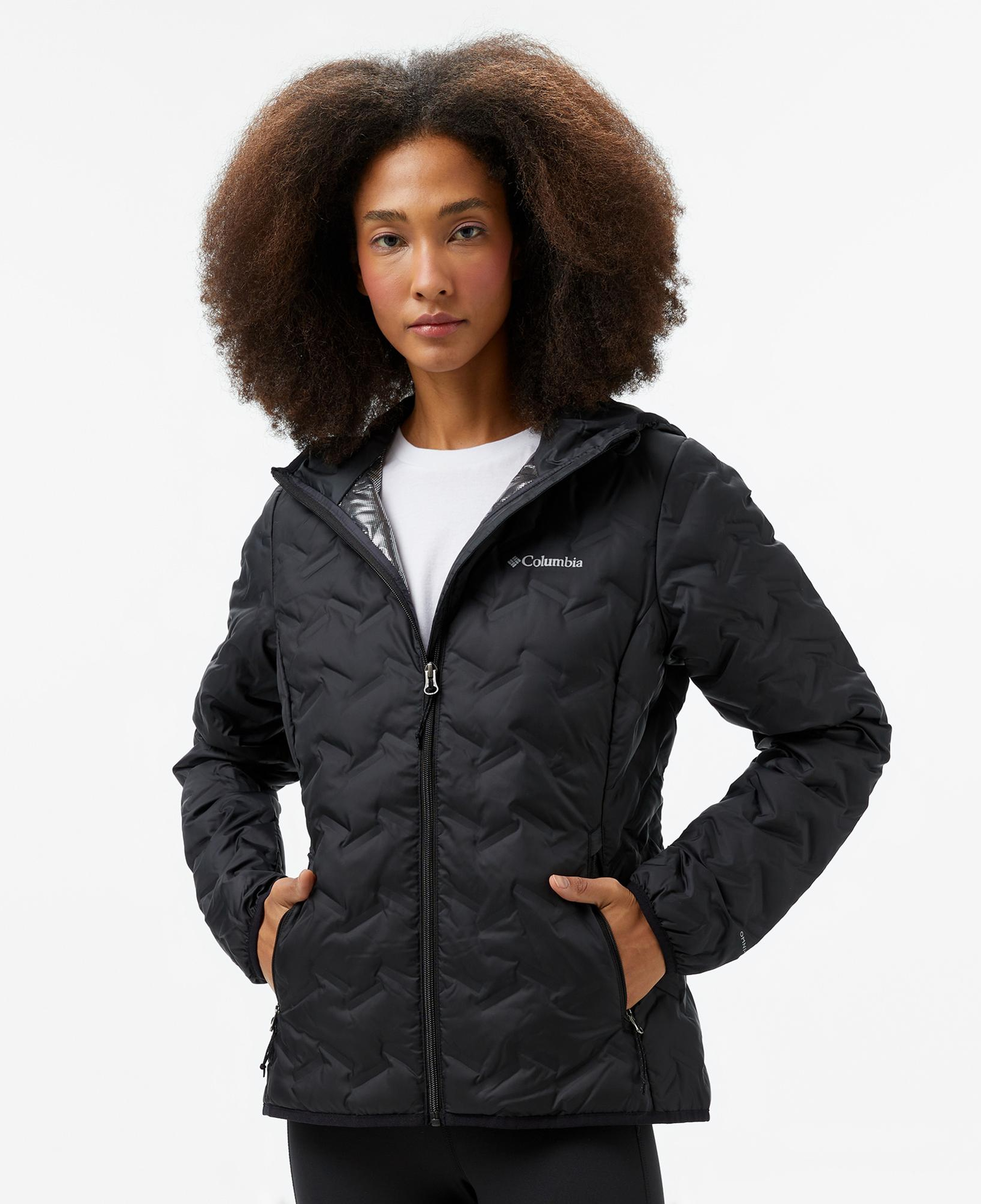 Columbia Delta Ridge II Down Kadın Siyah Mont