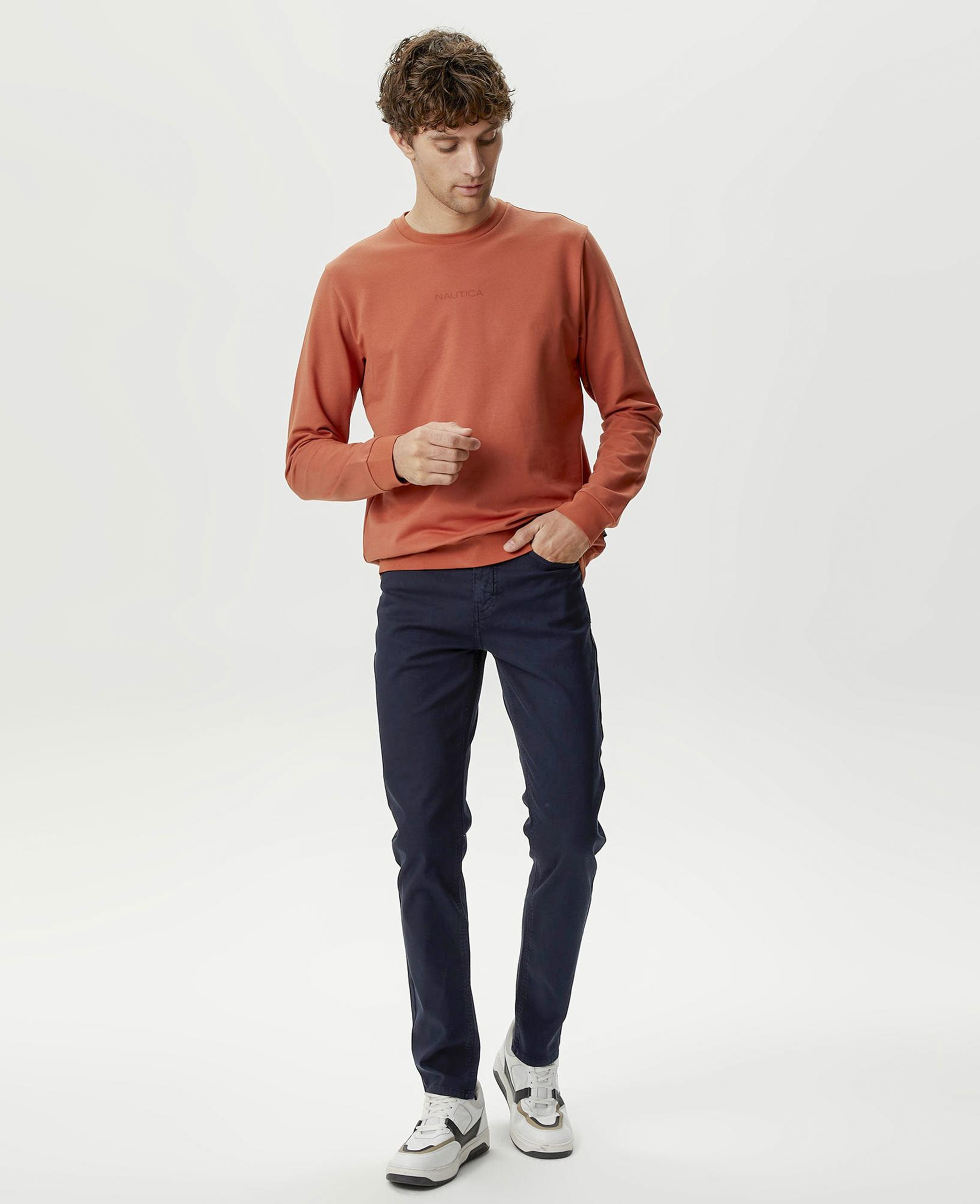 Nautica Erkek Lacivert Slim Fit Pantolon