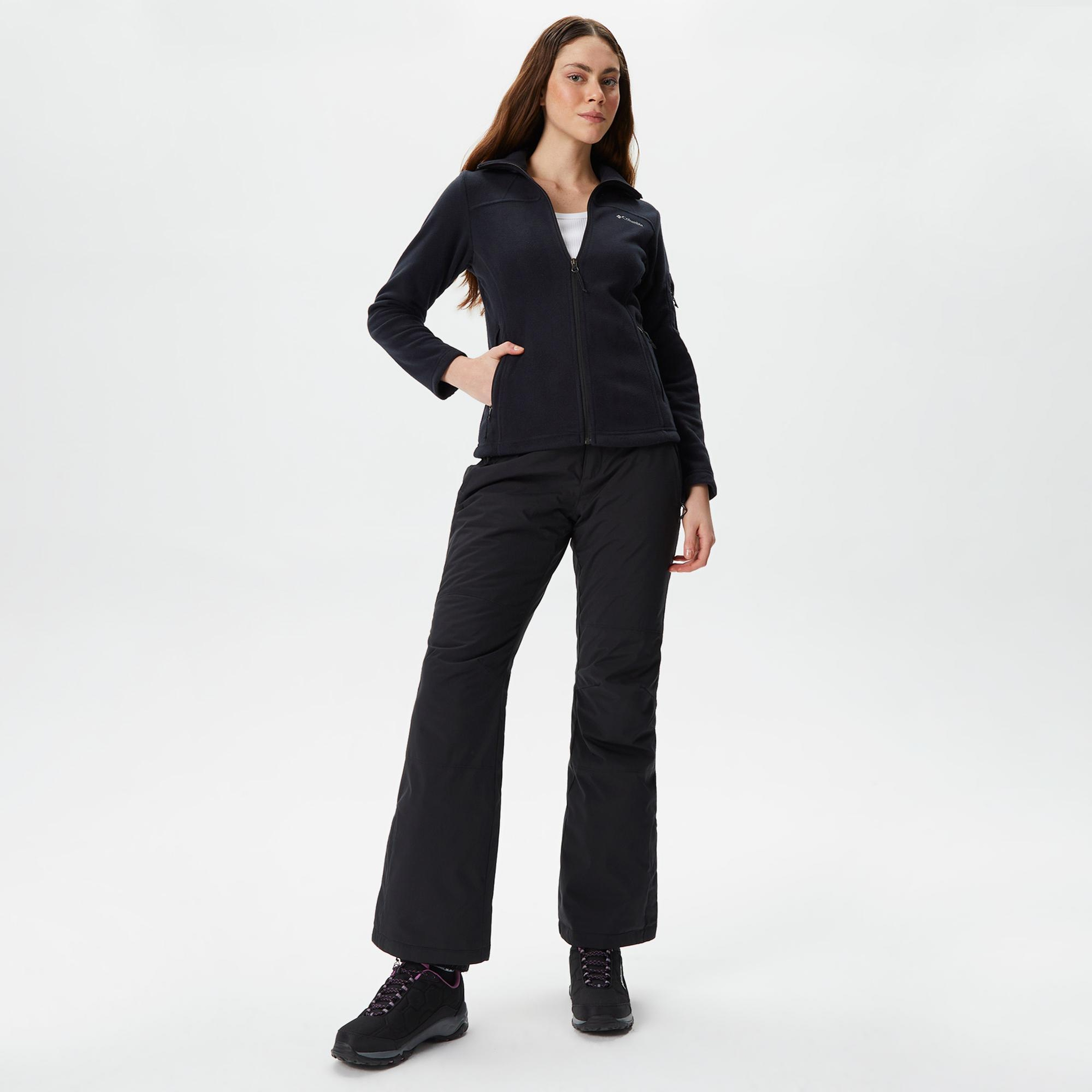 COLUMBIA FAST TREK II Kadın Siyah Fermuarlı Polar Ceket