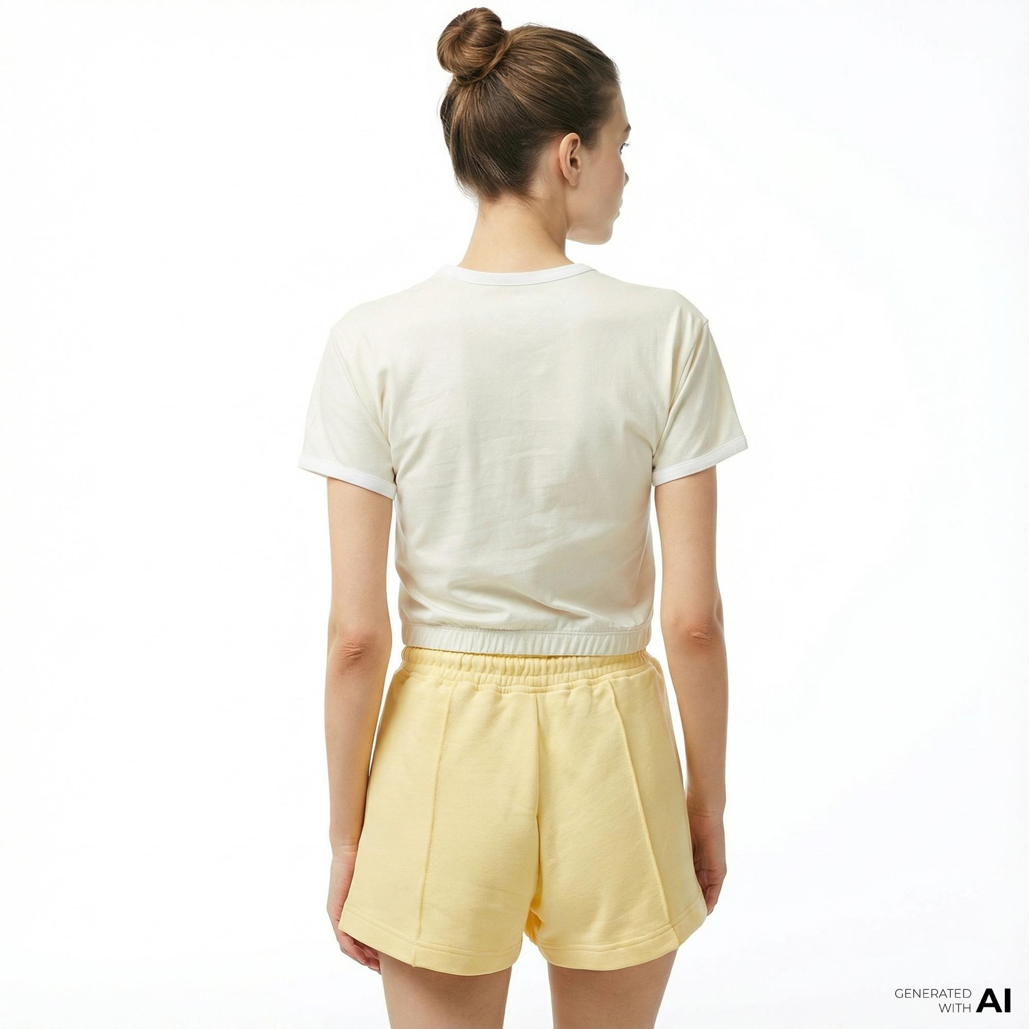 Converse Retro Kadın Beyaz T-Shirt