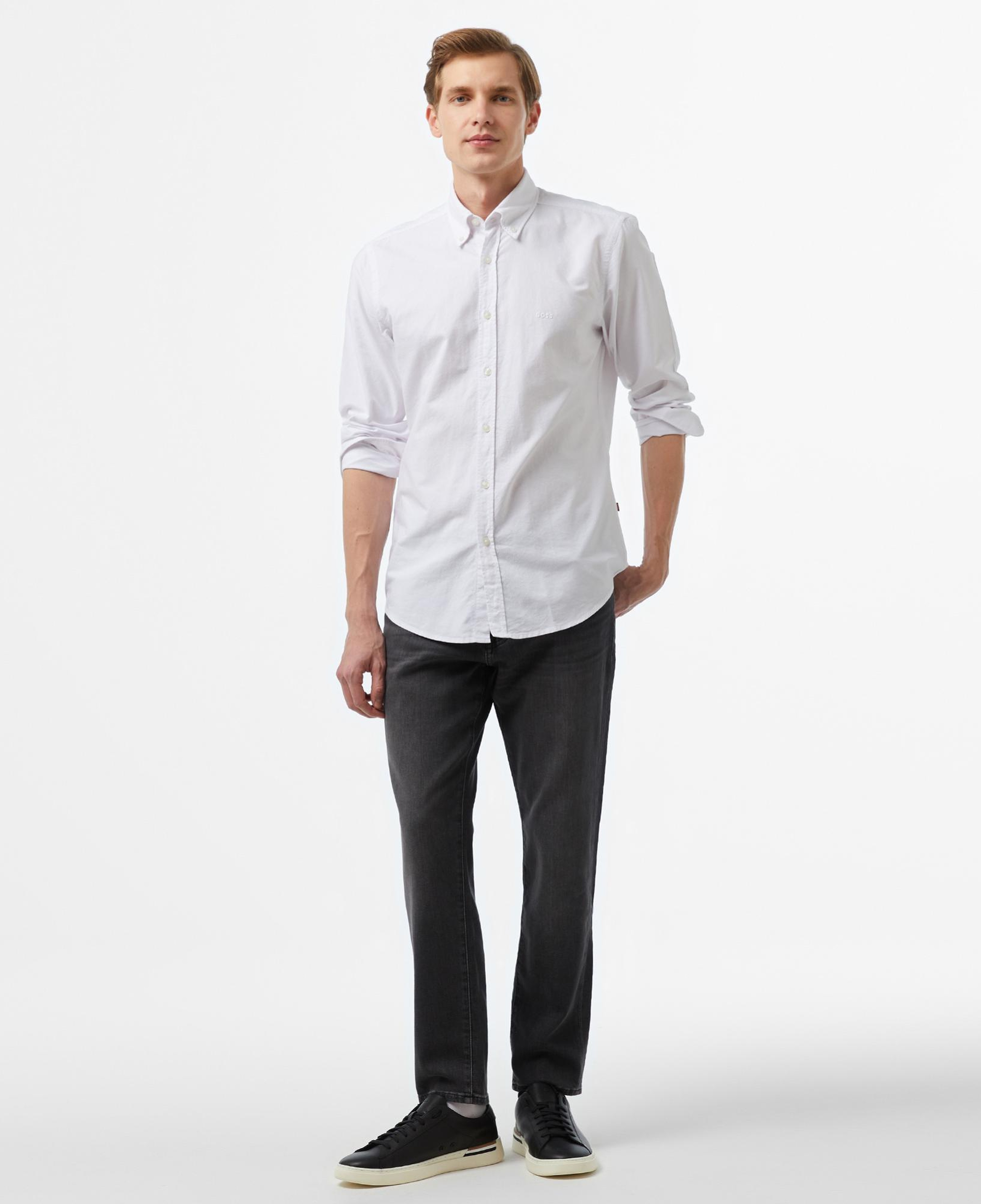 Boss Rickert Erkek Beyaz Gömlek