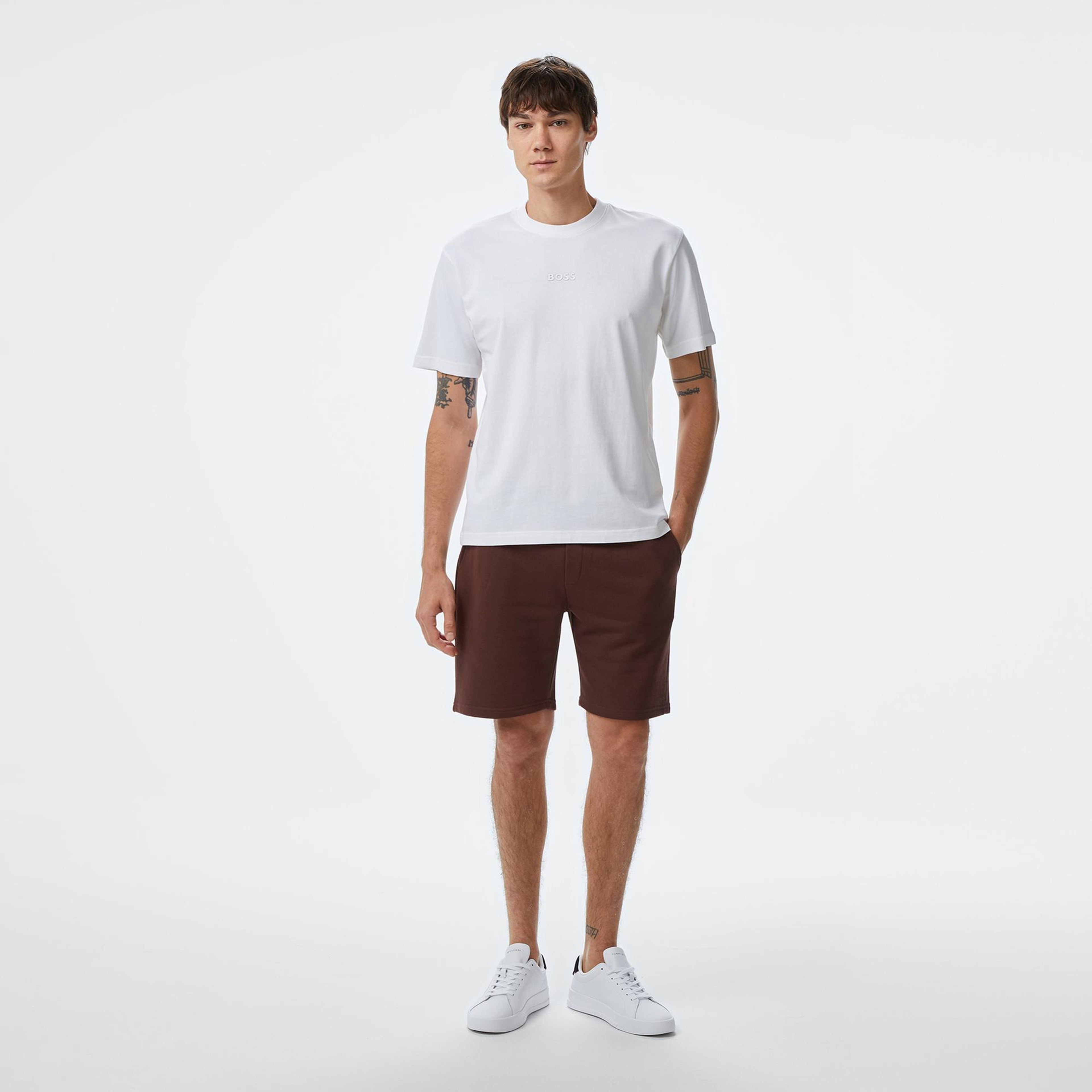 Boss Erkek Beyaz T-Shirt