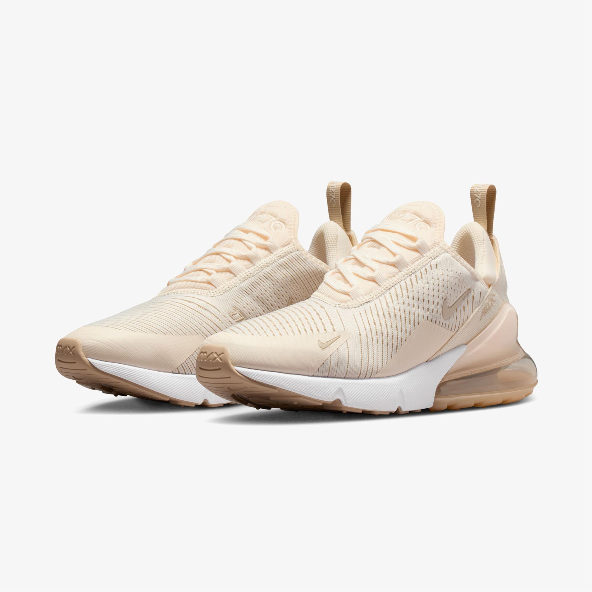 Nike Bej Nike Air Max 270 Spor Ayakkabı