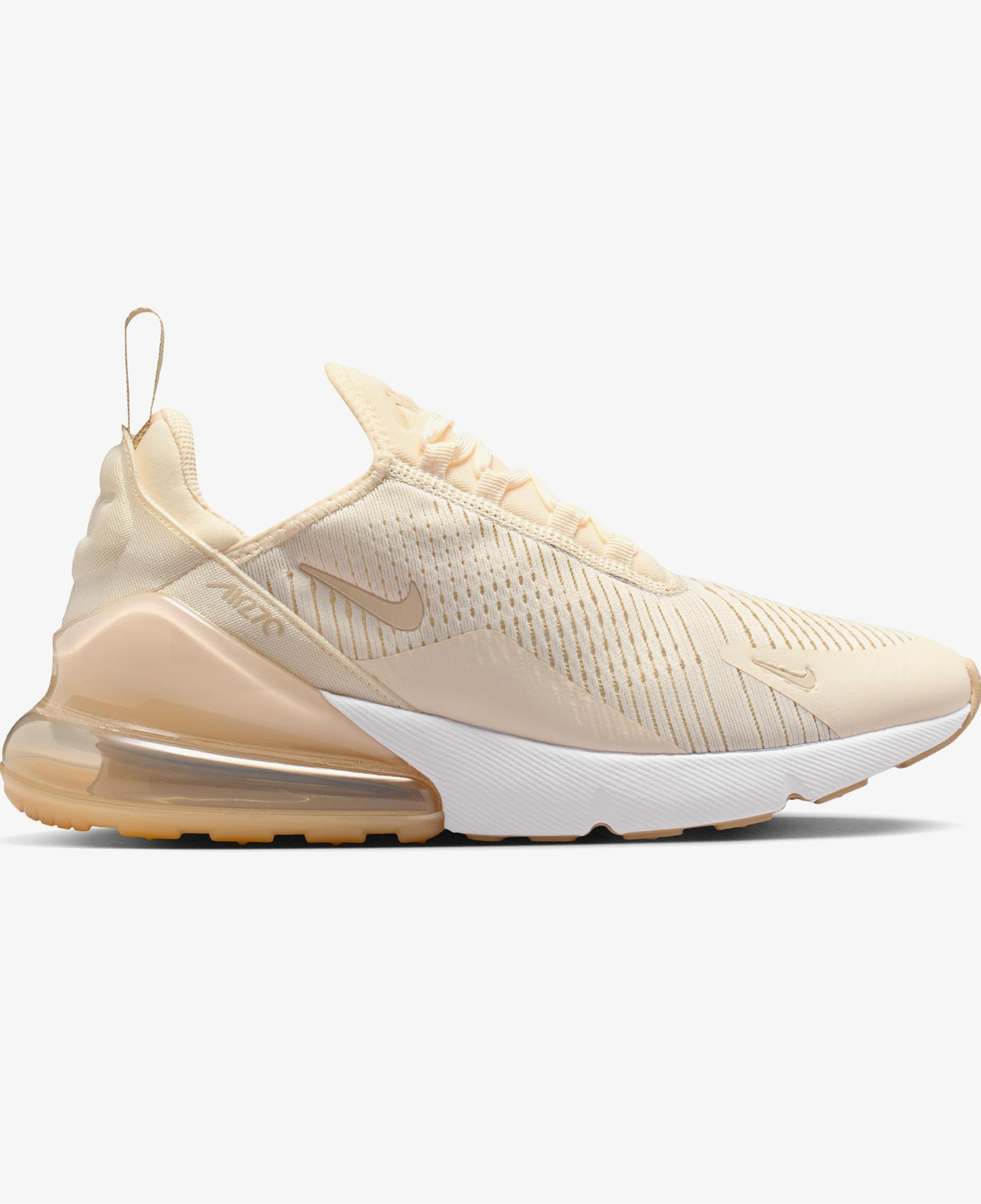 Nike Air Max 270 Kadın Bej Spor Ayakkabı