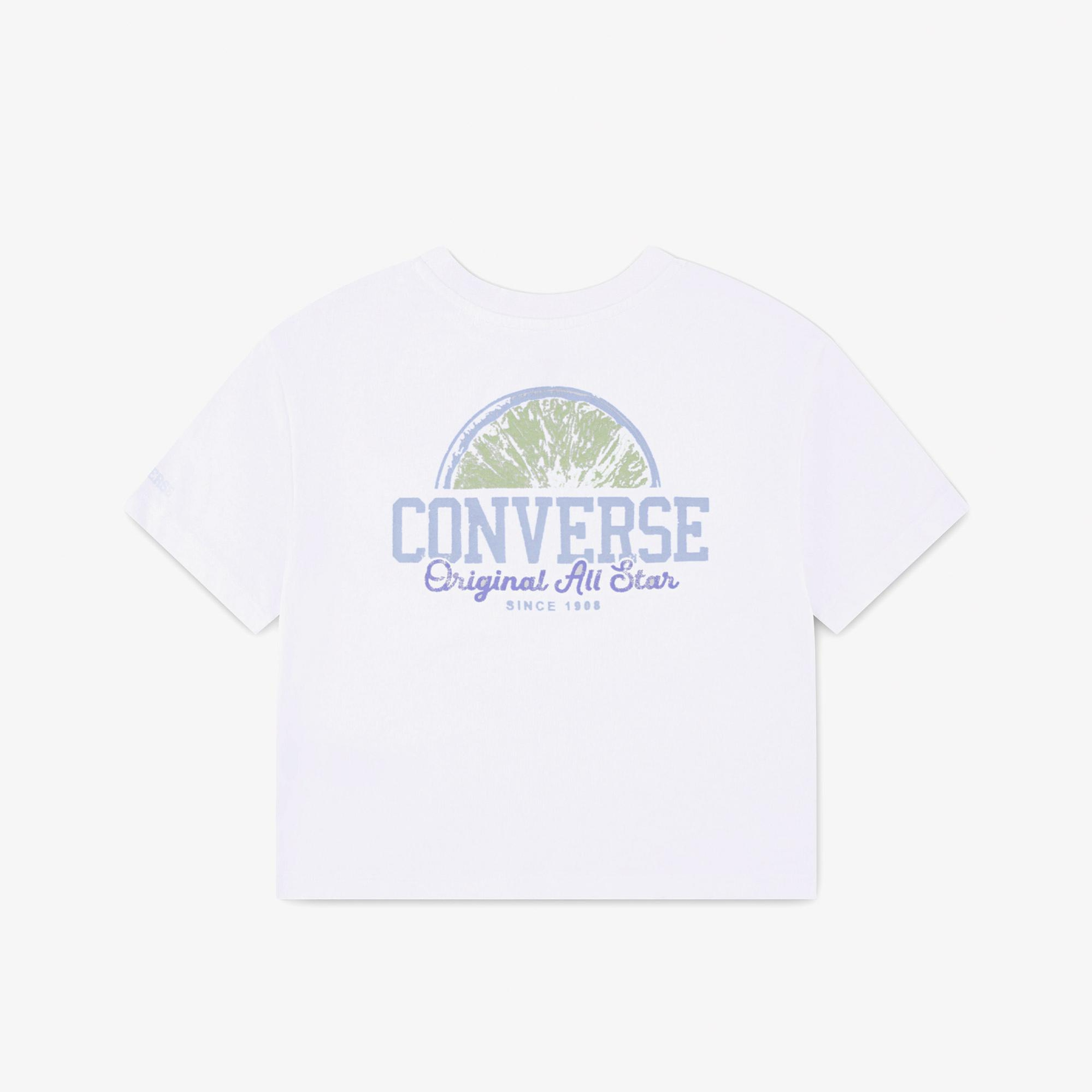 Converse Çocuk Beyaz T-Shirt