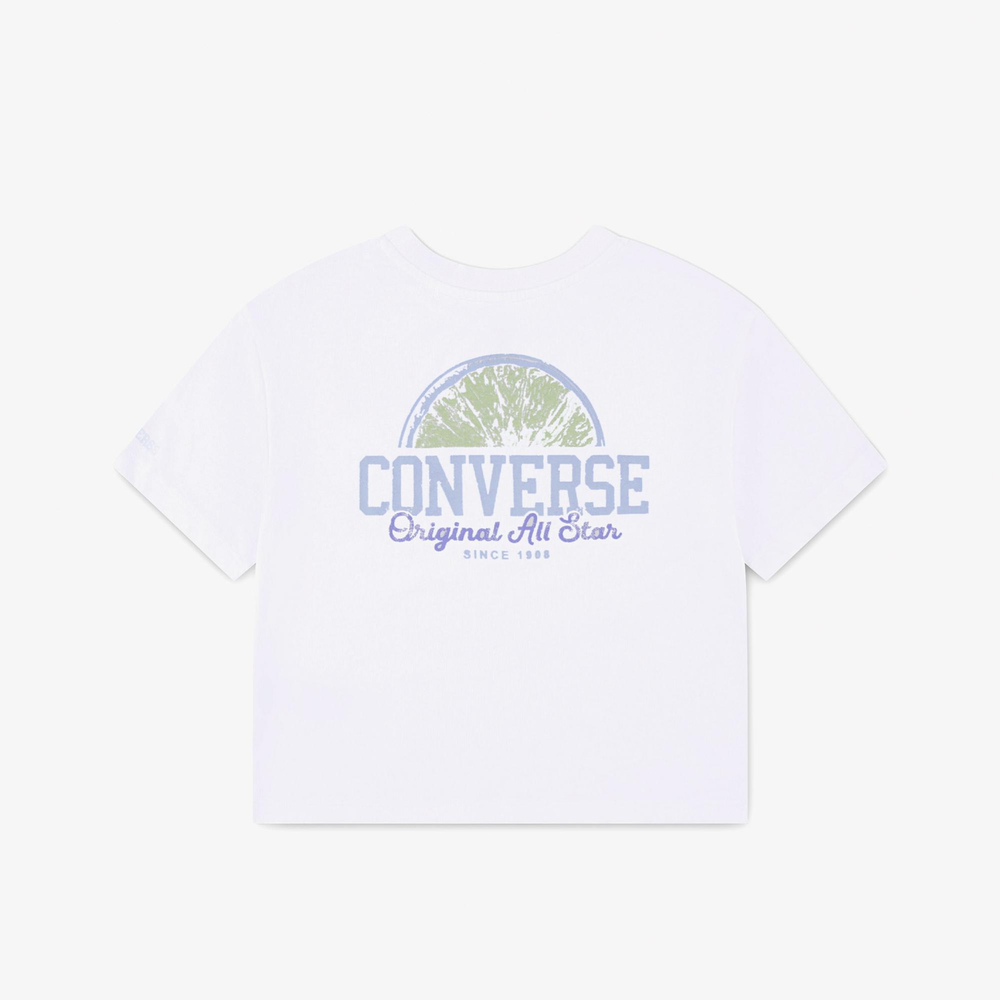 Converse Çocuk Beyaz T-Shirt
