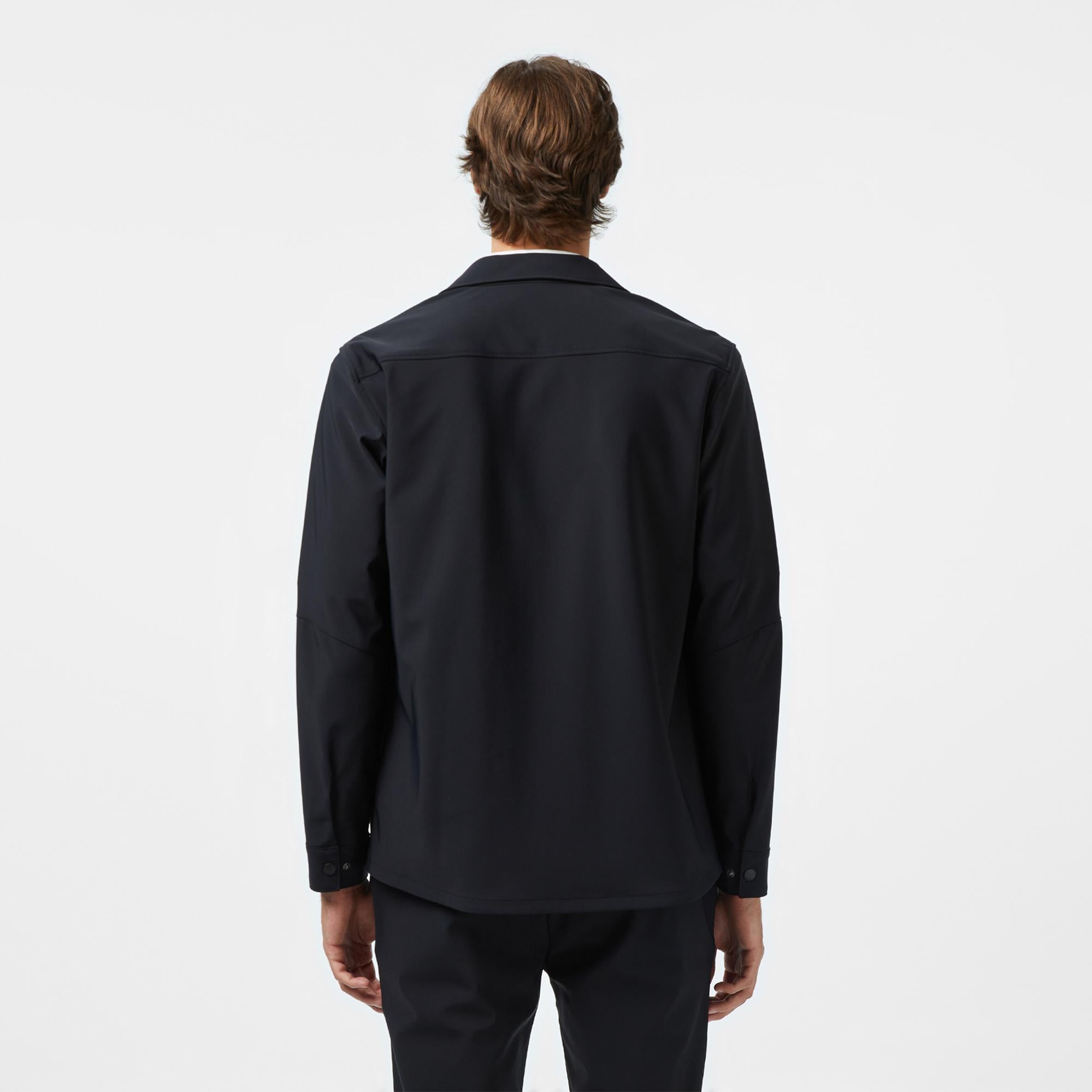 Lacoste Erkek Regular Fit Fermuarlı Siyah Ceket