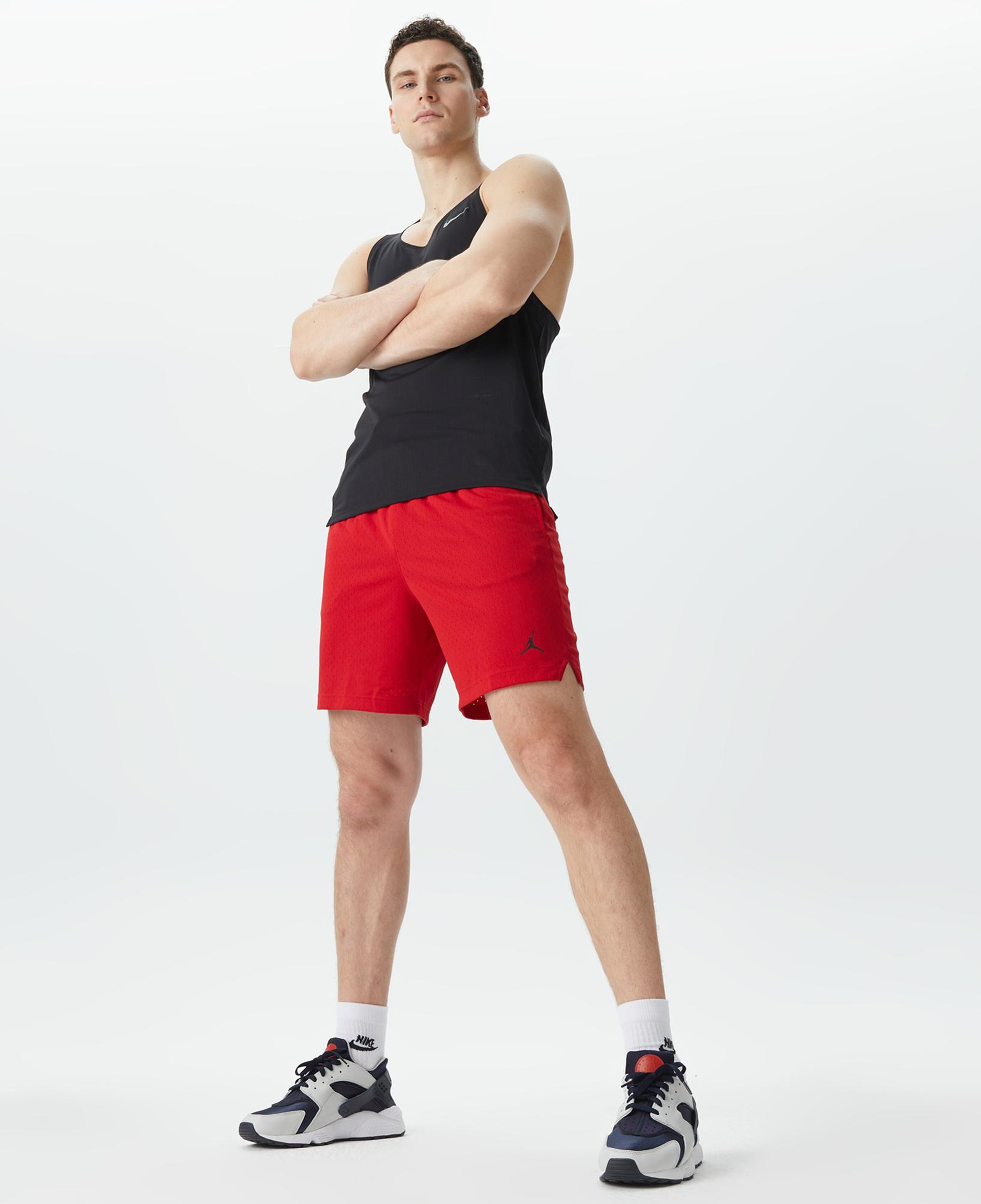 Jordan Dri-Fit Sport Mesh Erkek Kırmızı Şort